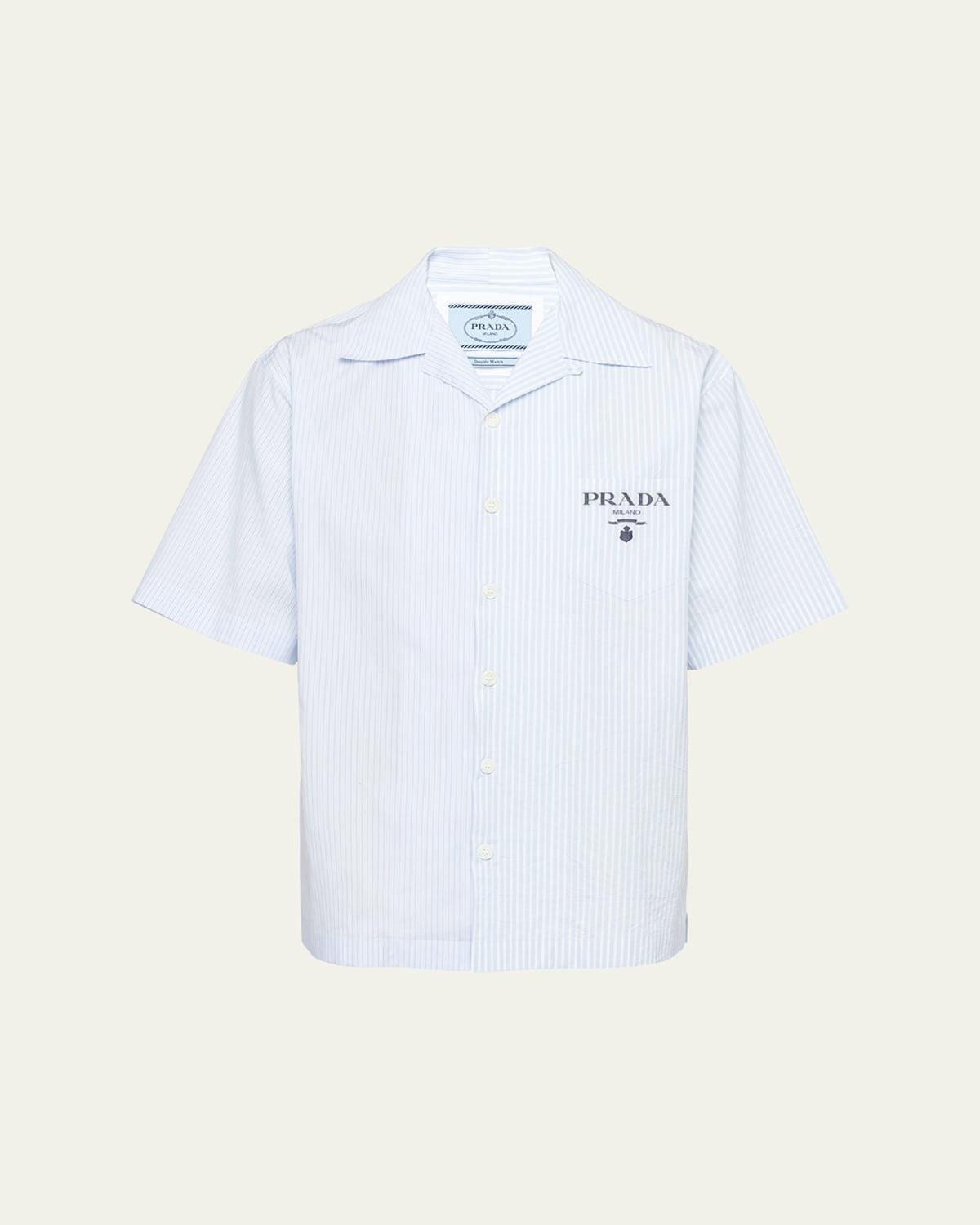 Prada camp shirt hotsell