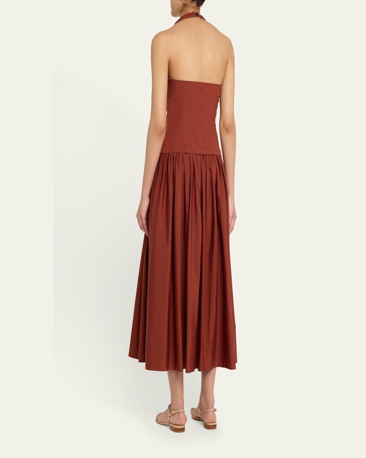 green emerald velvet dress ALC Women's Vera Dress, Dark Bosco, XS at Amazon Women's Clothing store main image 0