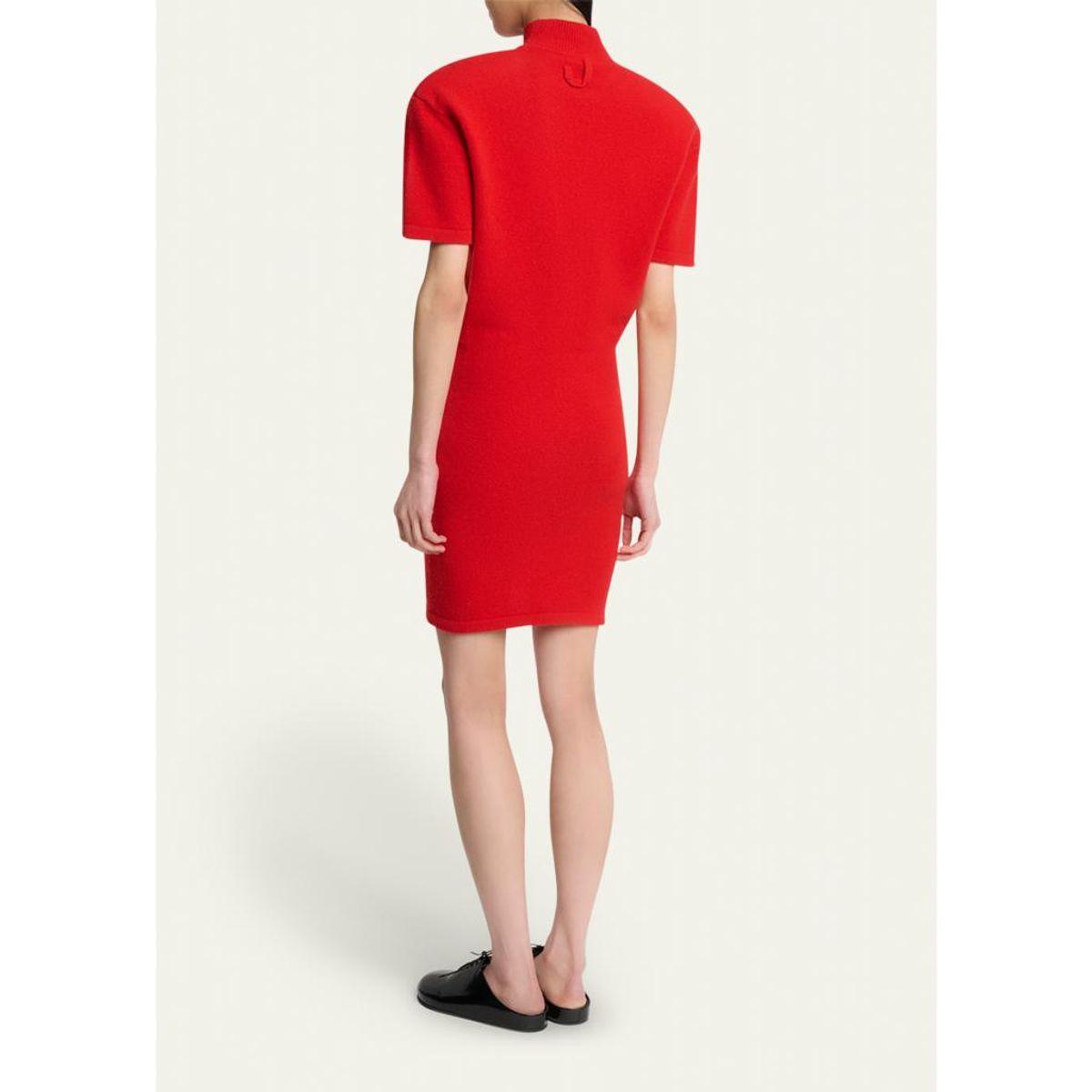 jacquemus red knit dress The Castagna in LowStock:43298528952371