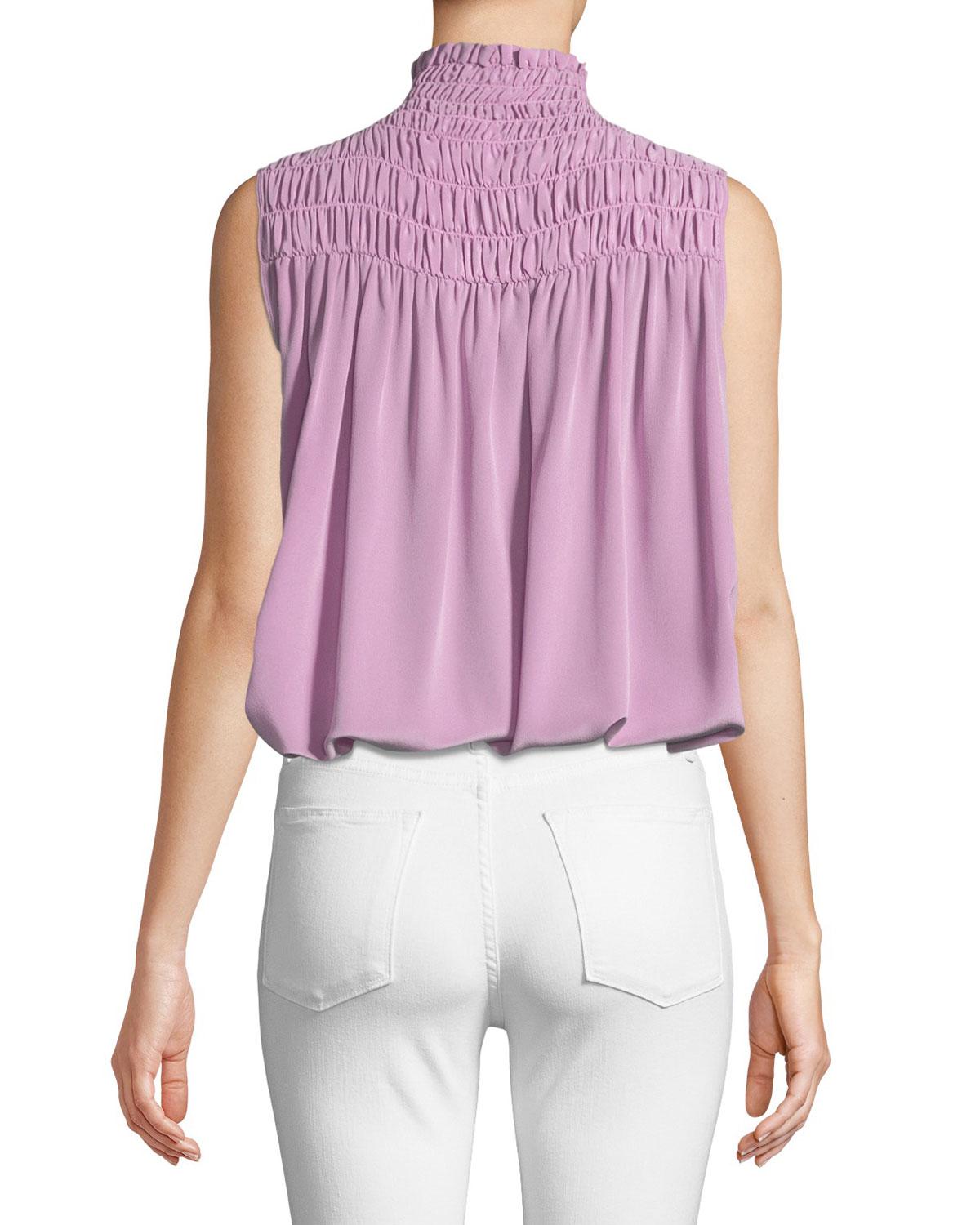 silk smock