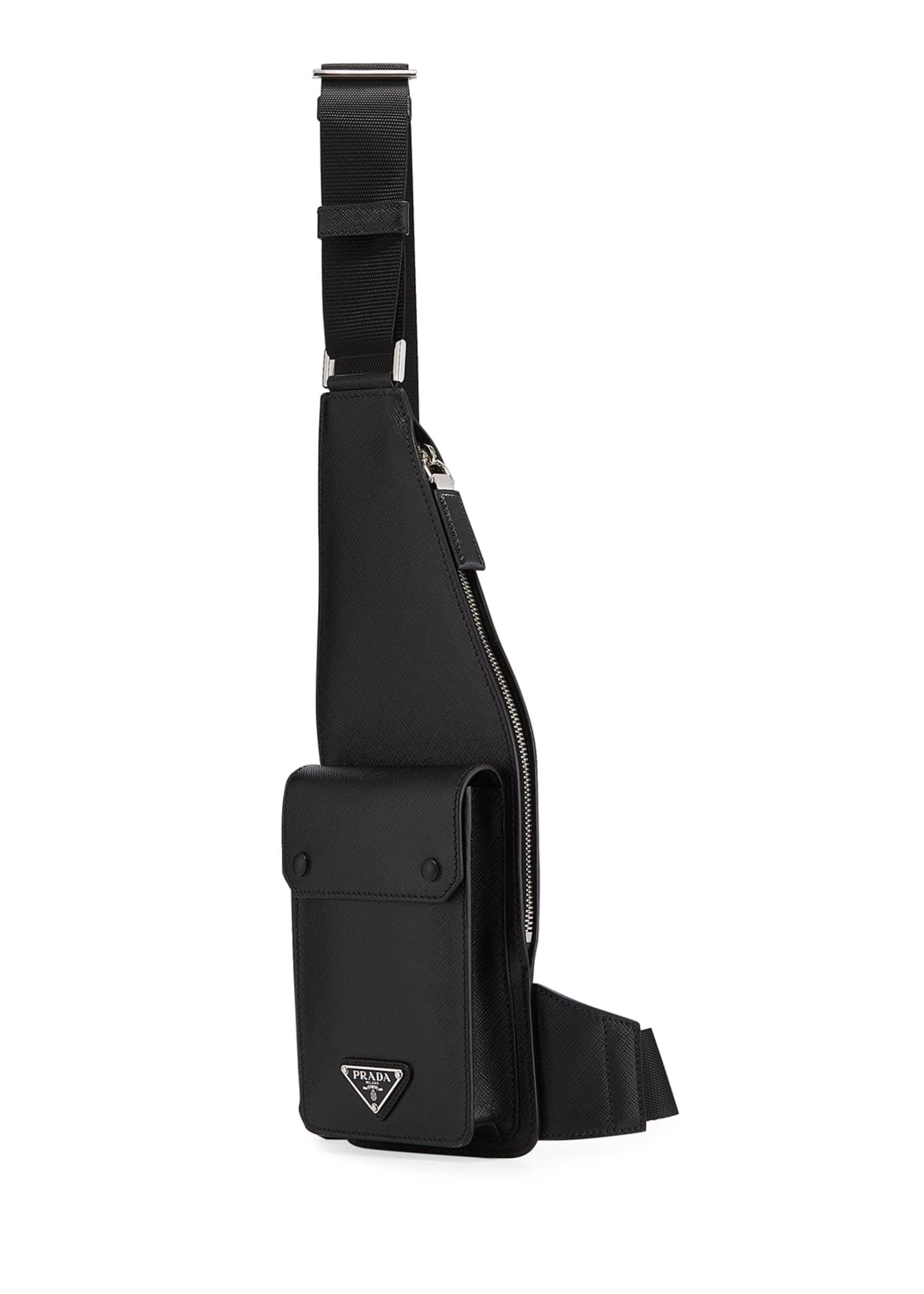 mens prada side bag