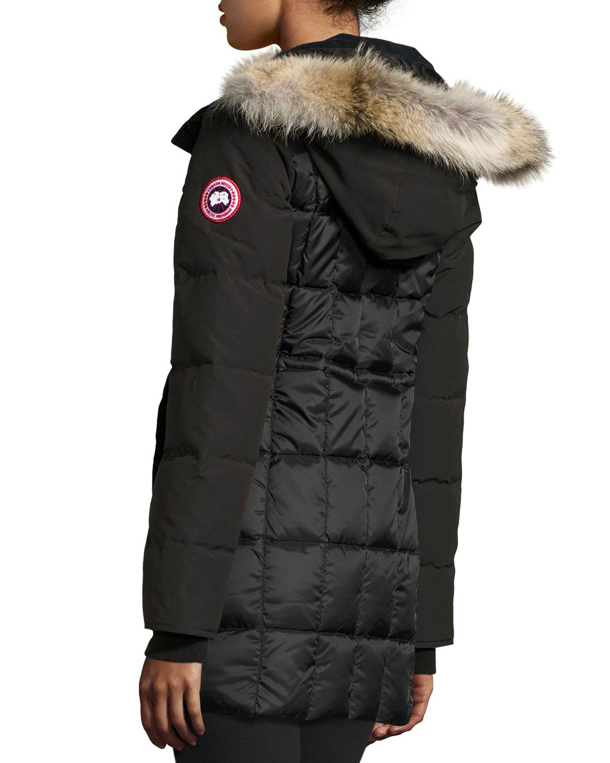 Canada Goose Beechwood Fur Hood Parka Jacket In White Lyst