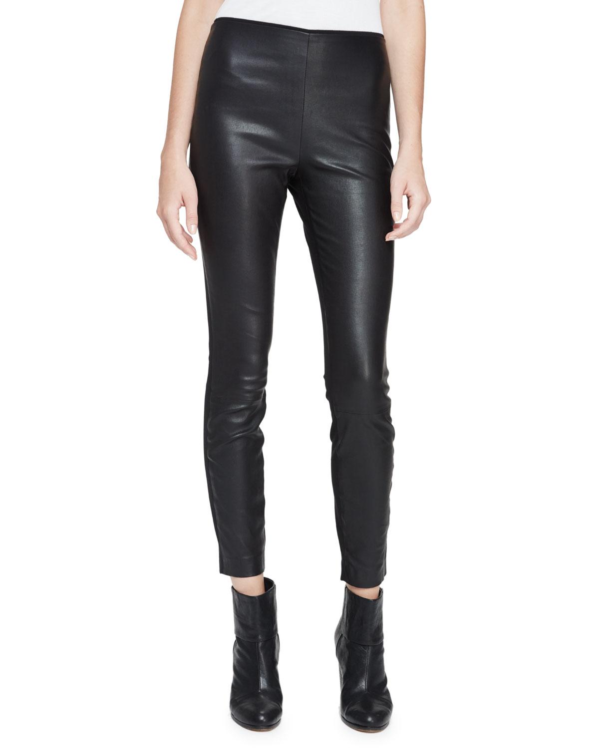 Rag & Bone Josephine Leather Combo Leggings