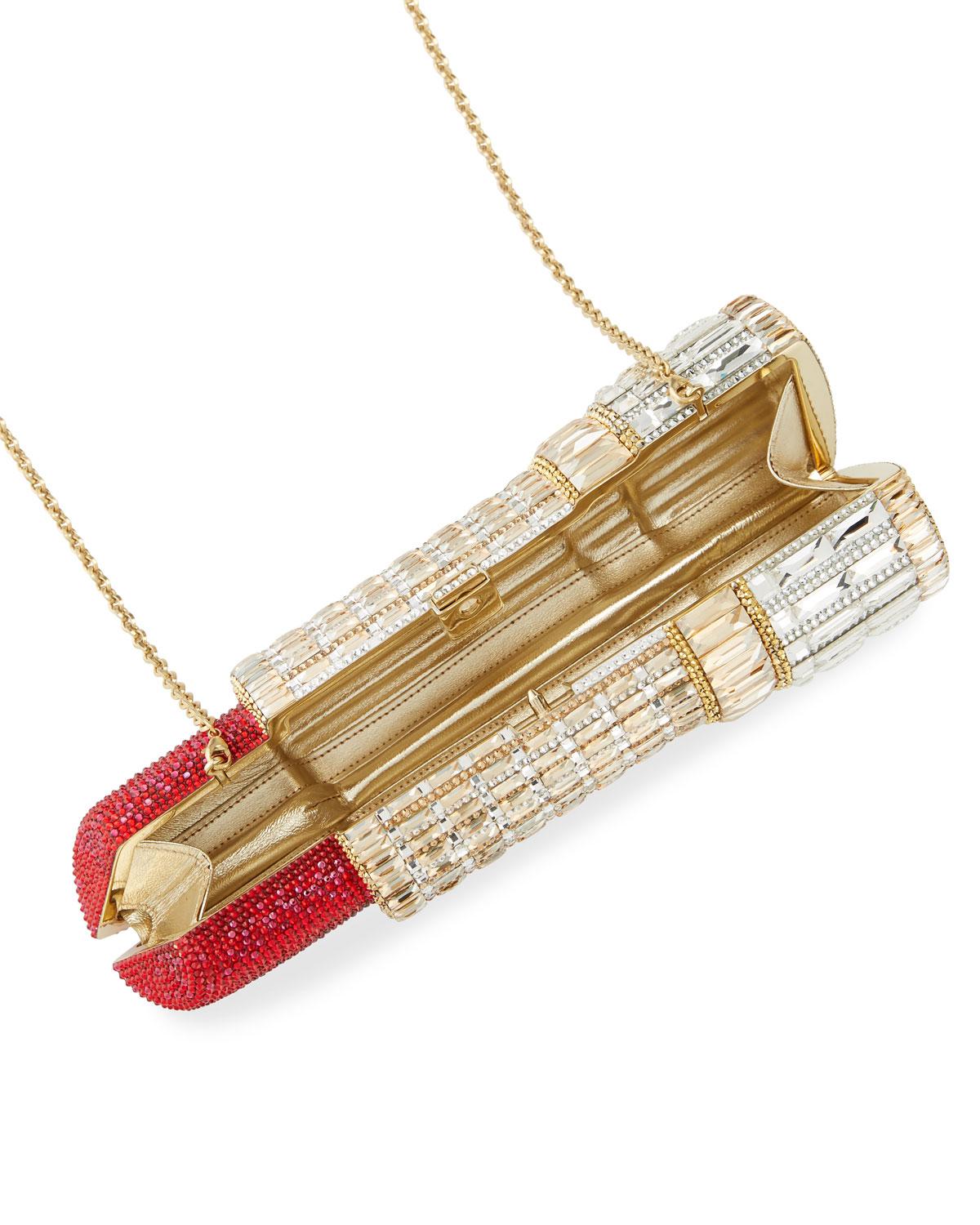 judith leiber lipstick purse