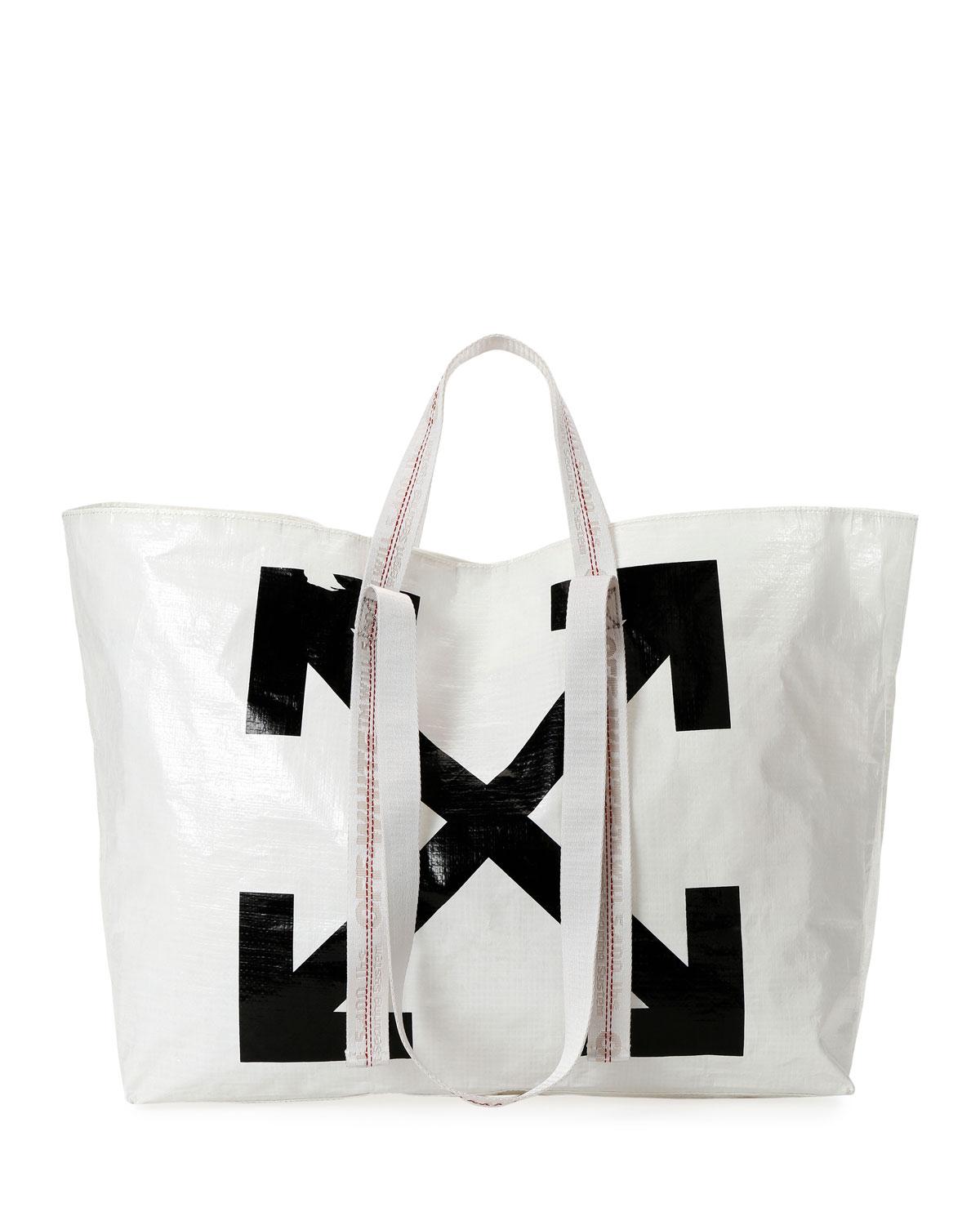 VIRGIL ABLOH - CLOUD 9 TOTE BAG NATURAL (Buy Online)