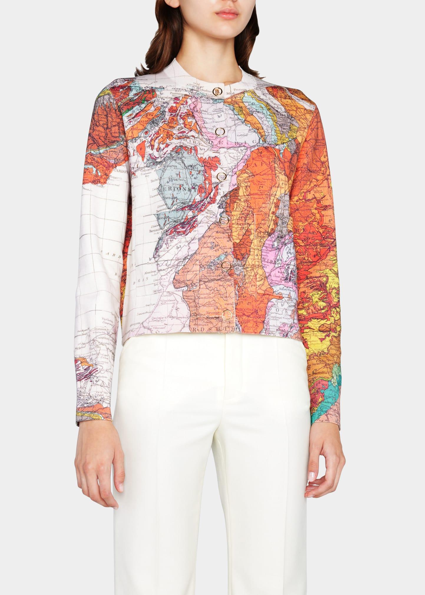 burberry map sweater