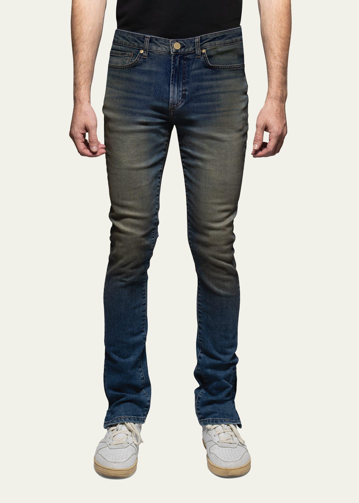 Monfrere Greyson Skinny Zipcuff Jeans in Blue for Men Lyst