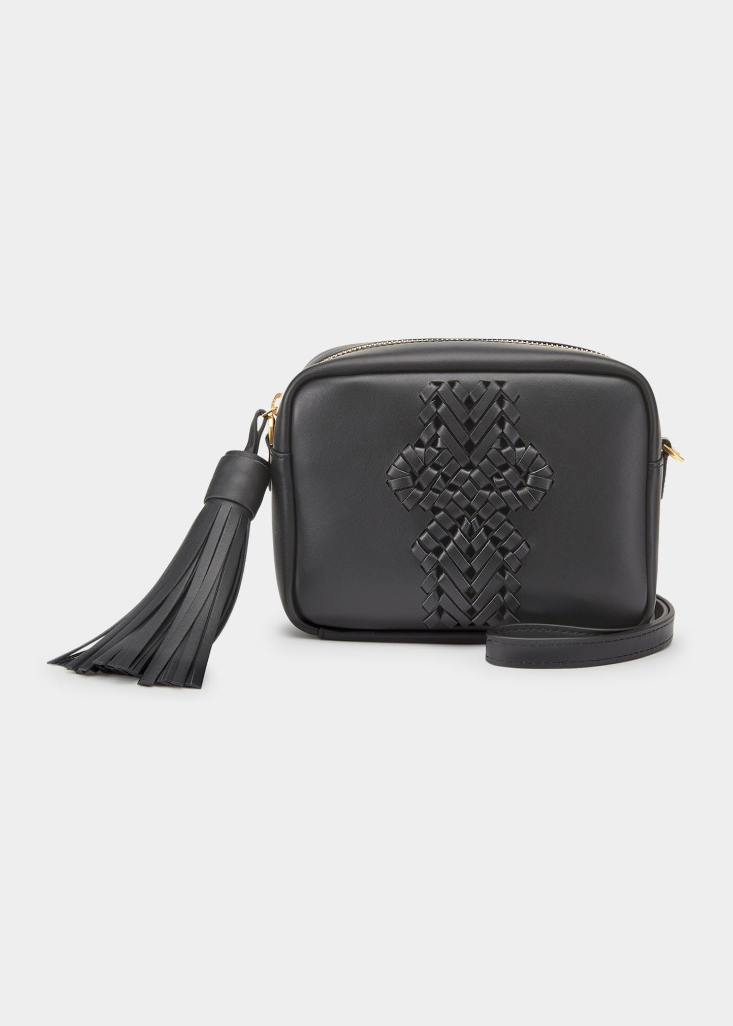 Anya Hindmarch The Neeson Tassel Crossbody Bag in Black Lyst
