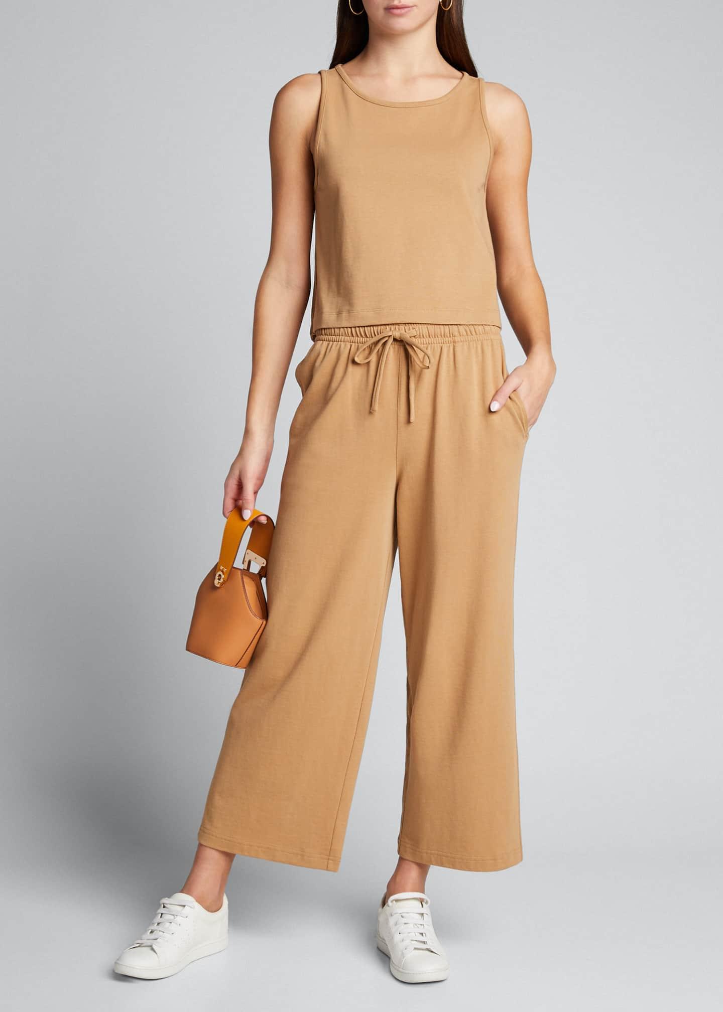 wide leg pull on pants