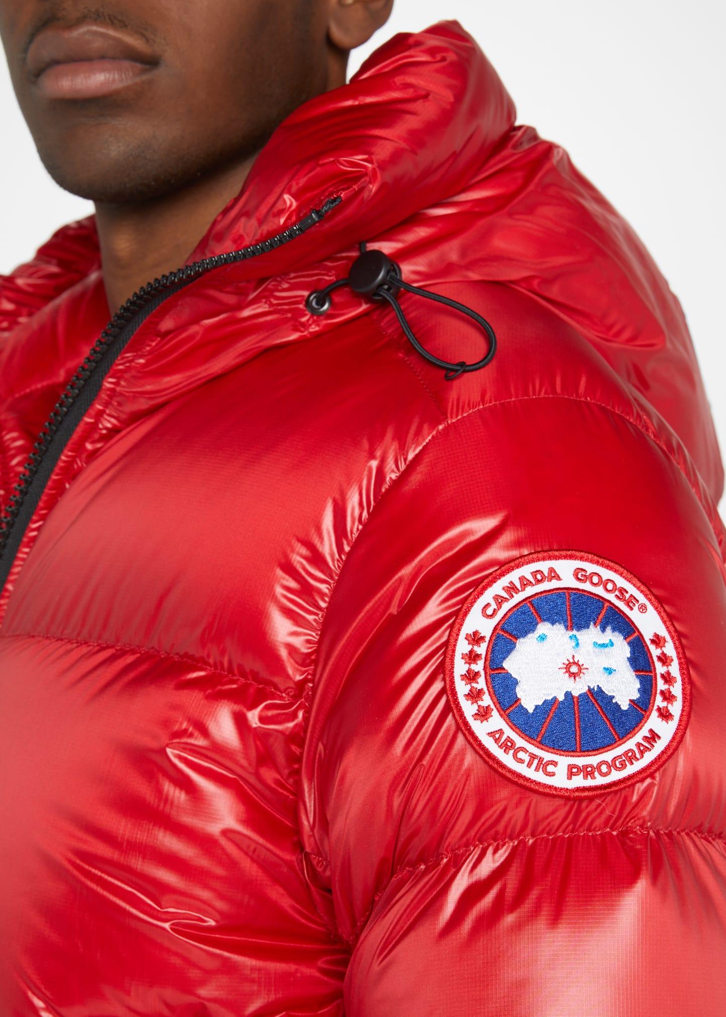 Canada Goose Crofton Puffer Jacket in Red for Men | Lyst