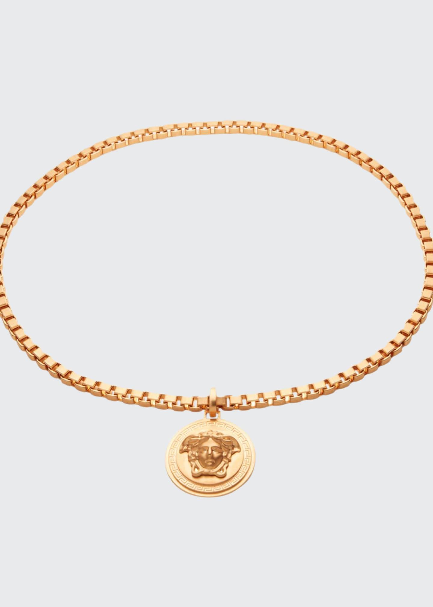versace mens gold chain