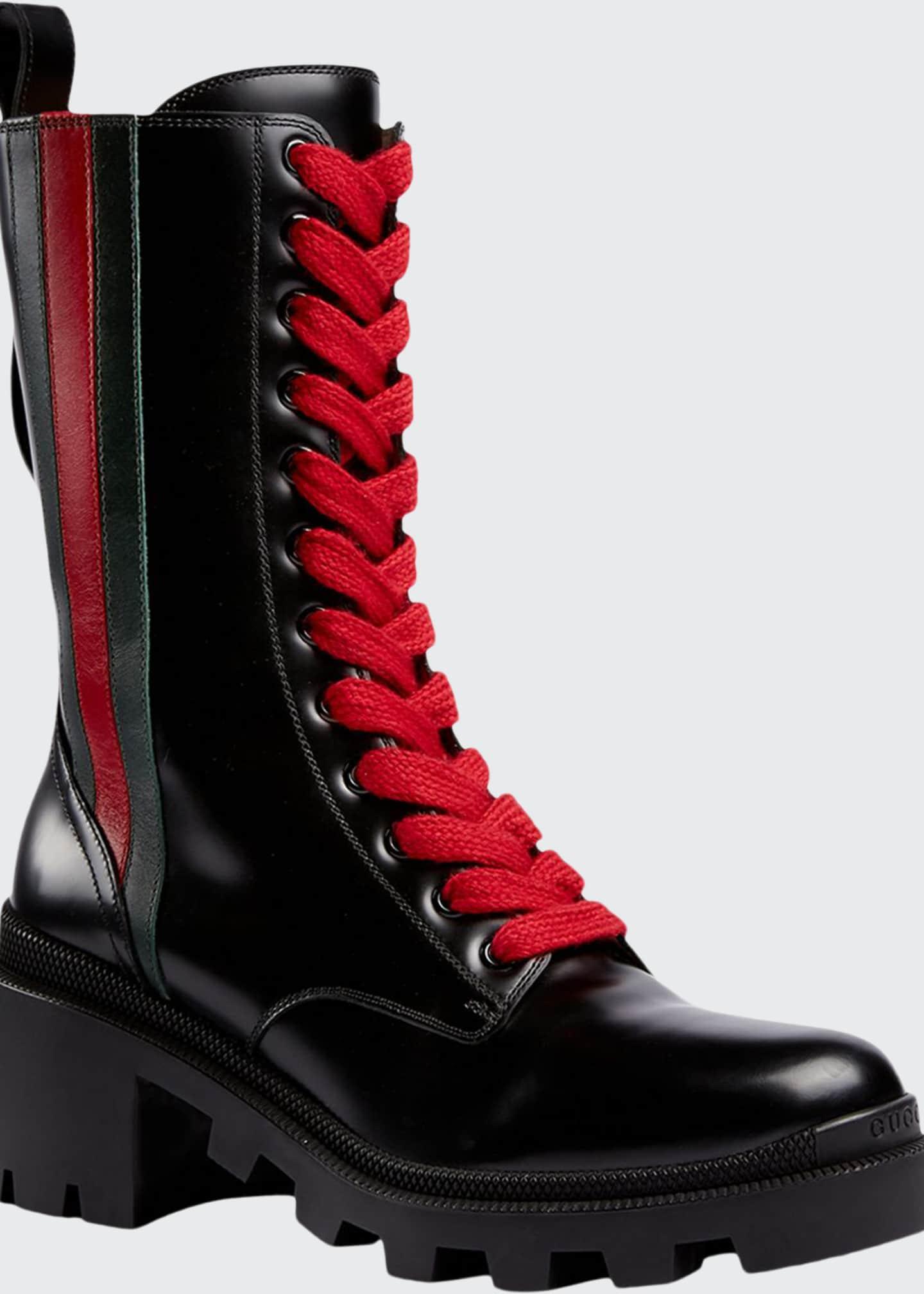 gucci mid calf boots