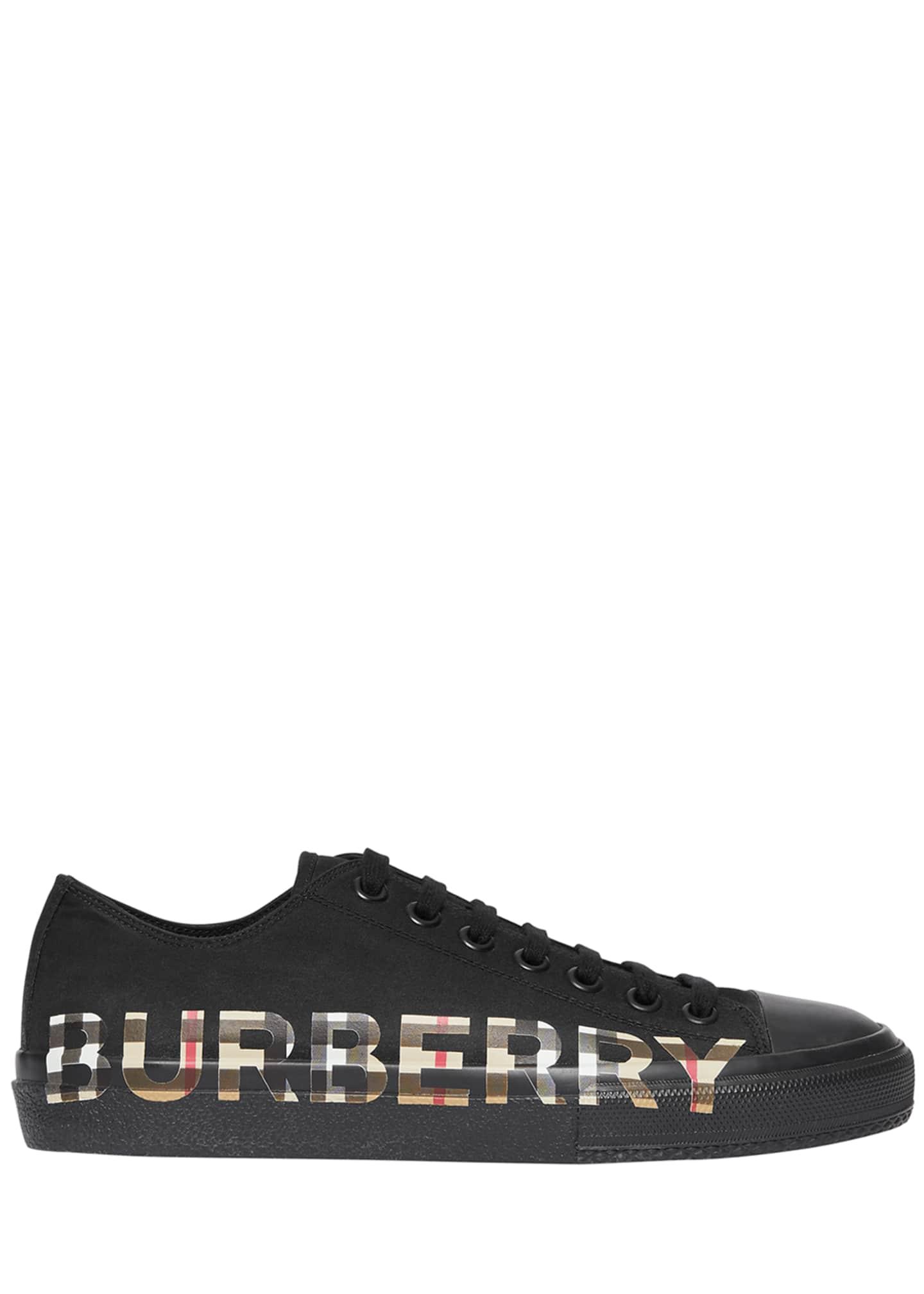 Burberry Larkhall Trainers in Black for Men | Lyst