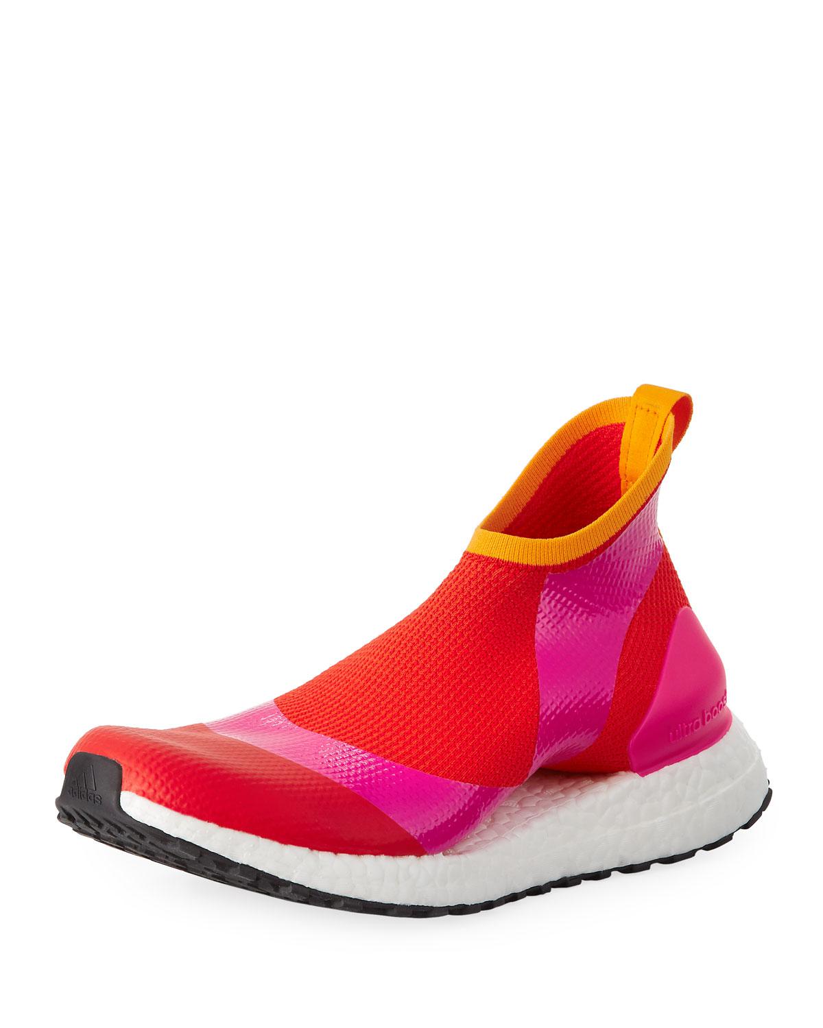 adidas By Stella McCartney Rubber Ultraboost X Atr44 Shock Pink Women's Sneakers - Lyst