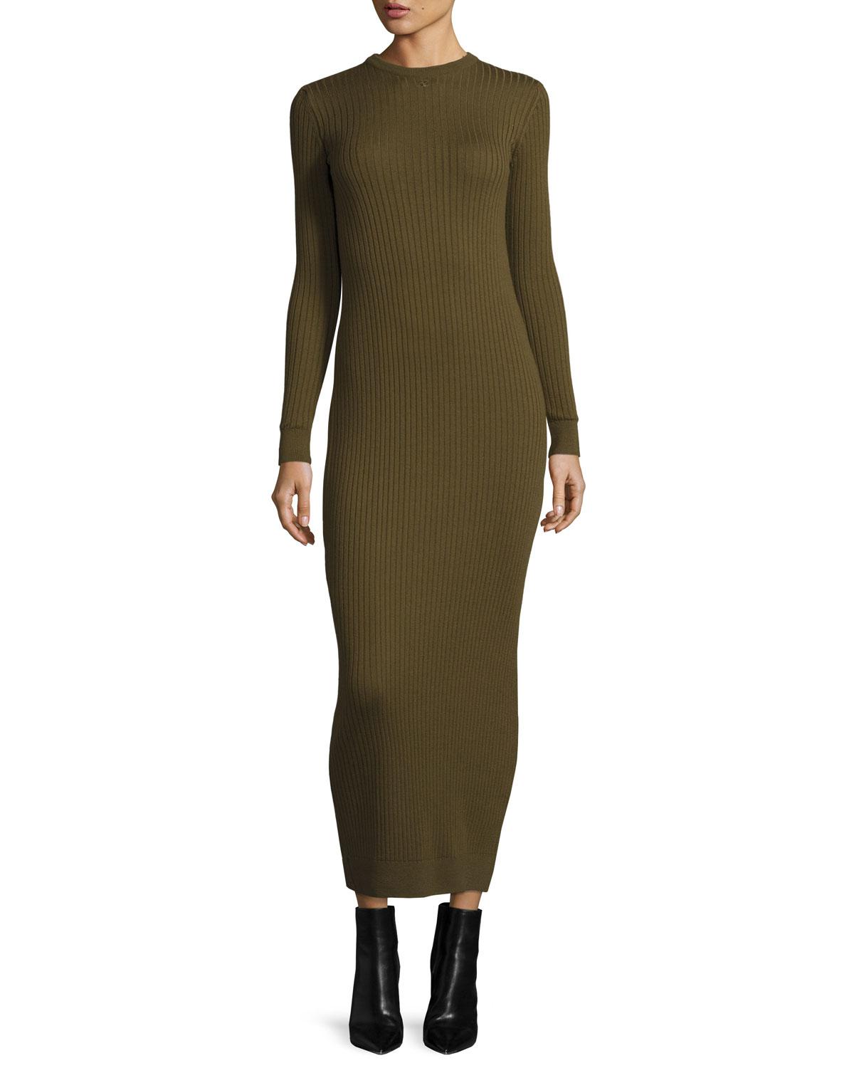 knit midi dress