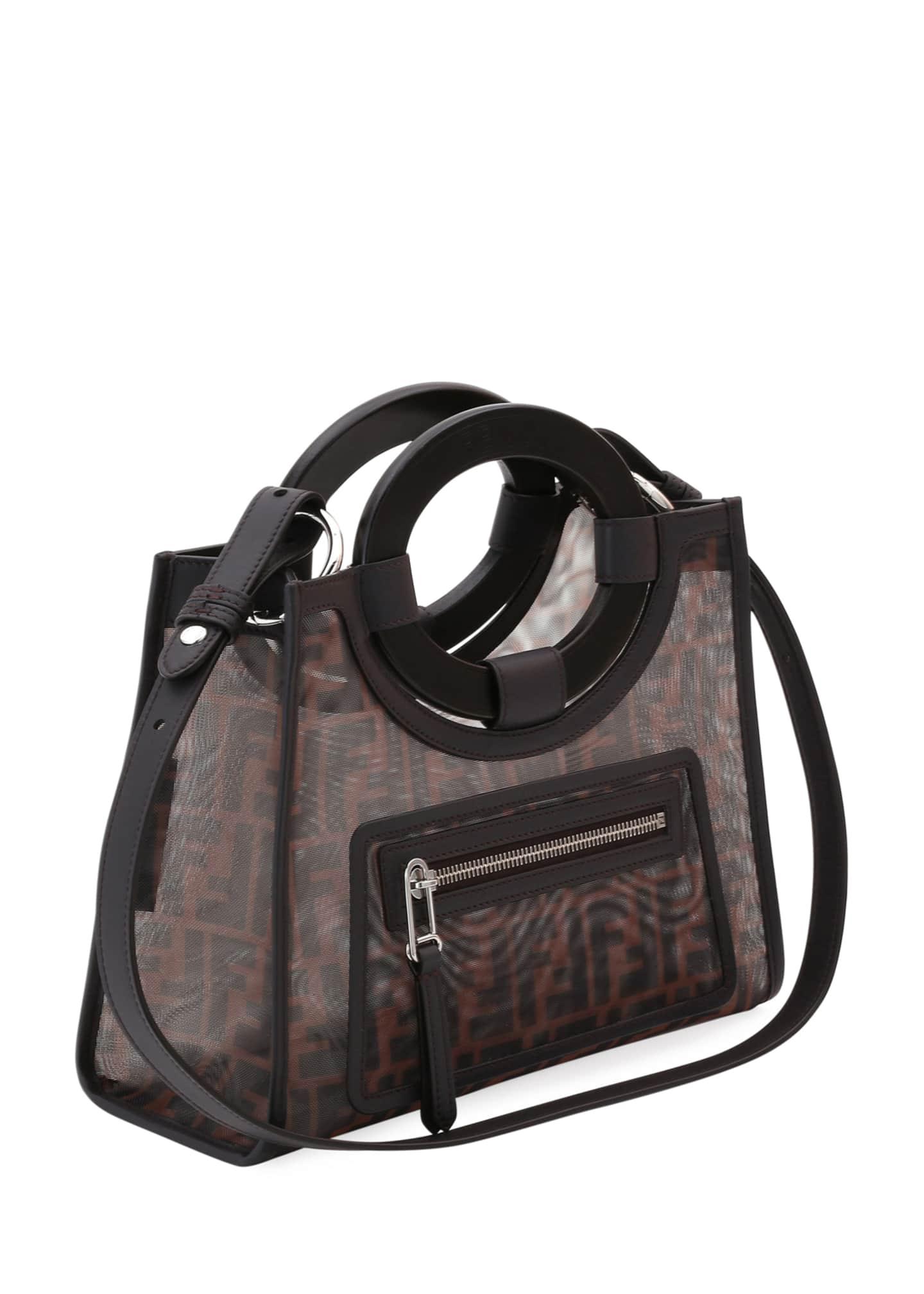 fendi mesh tote bag