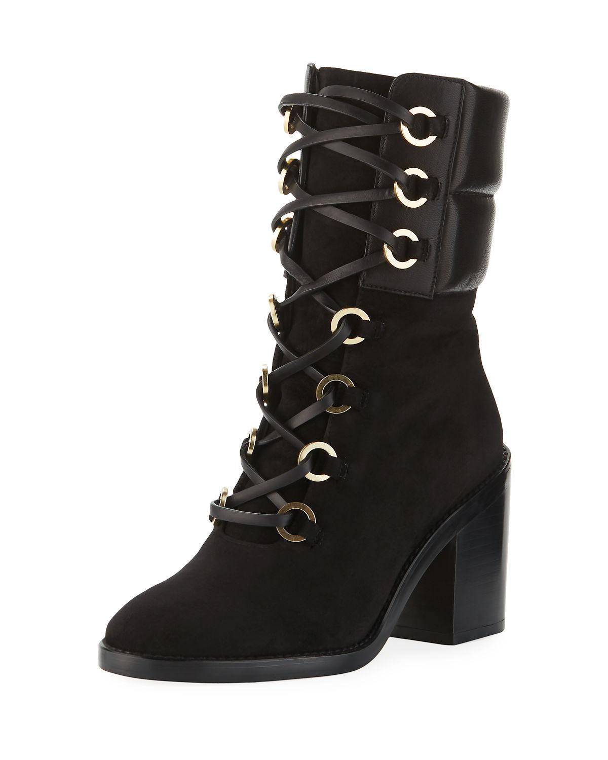 stuart weitzman military boots
