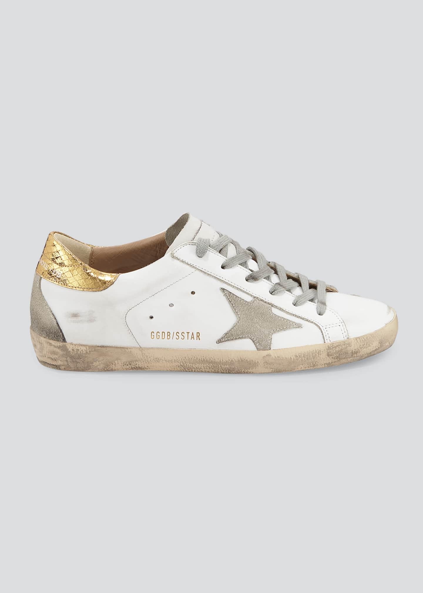 golden goose deluxe brand superstar metallic sneaker