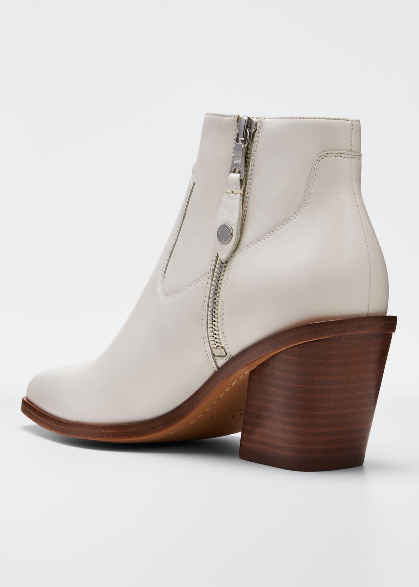 rag & bone razor leather ankle boots