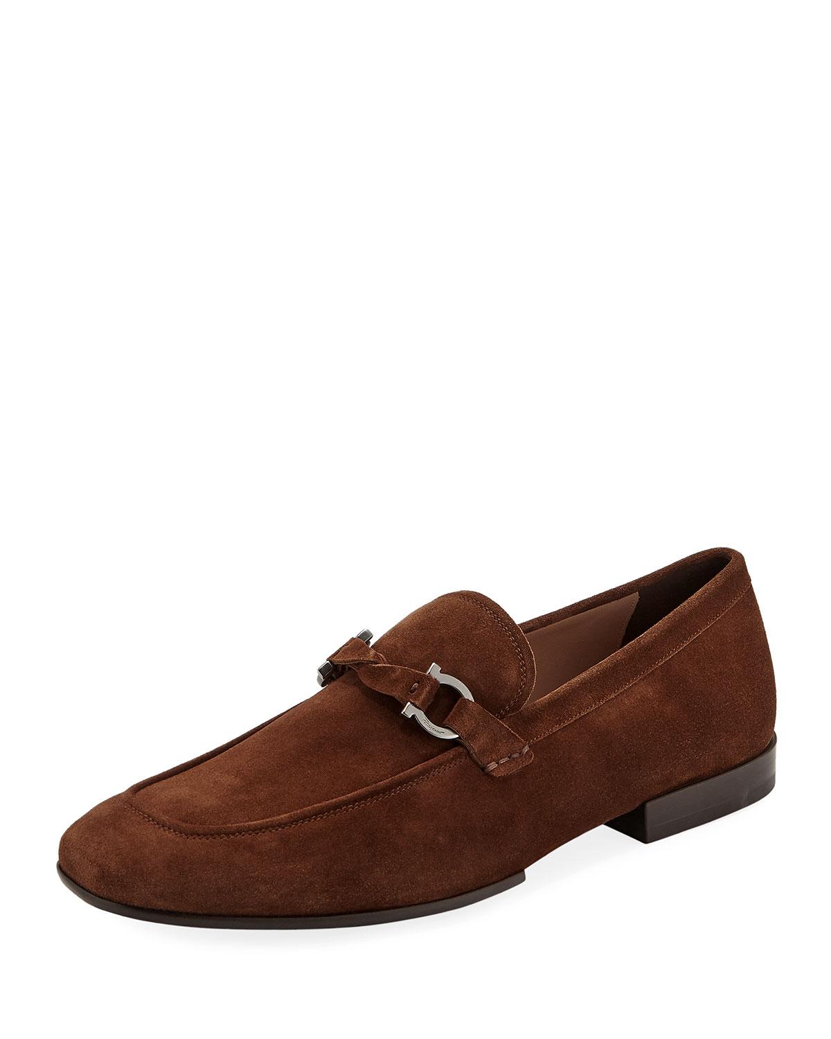 Lyst - Ferragamo Horsebit Loafers in Brown for Men - Save 45%