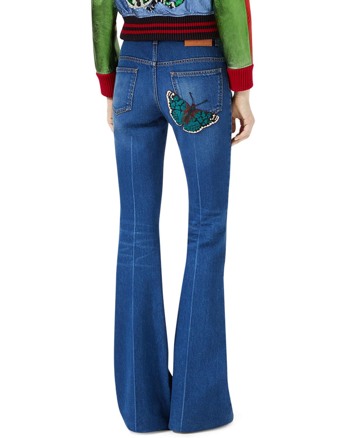 gucci jeans bee