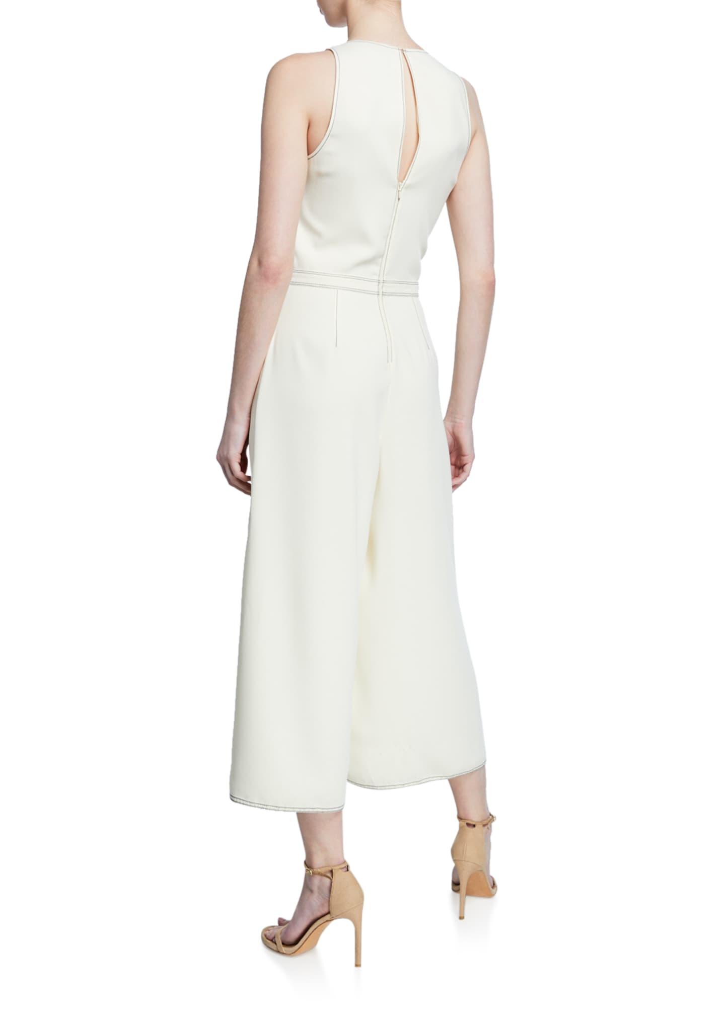 joie white jumpsuit