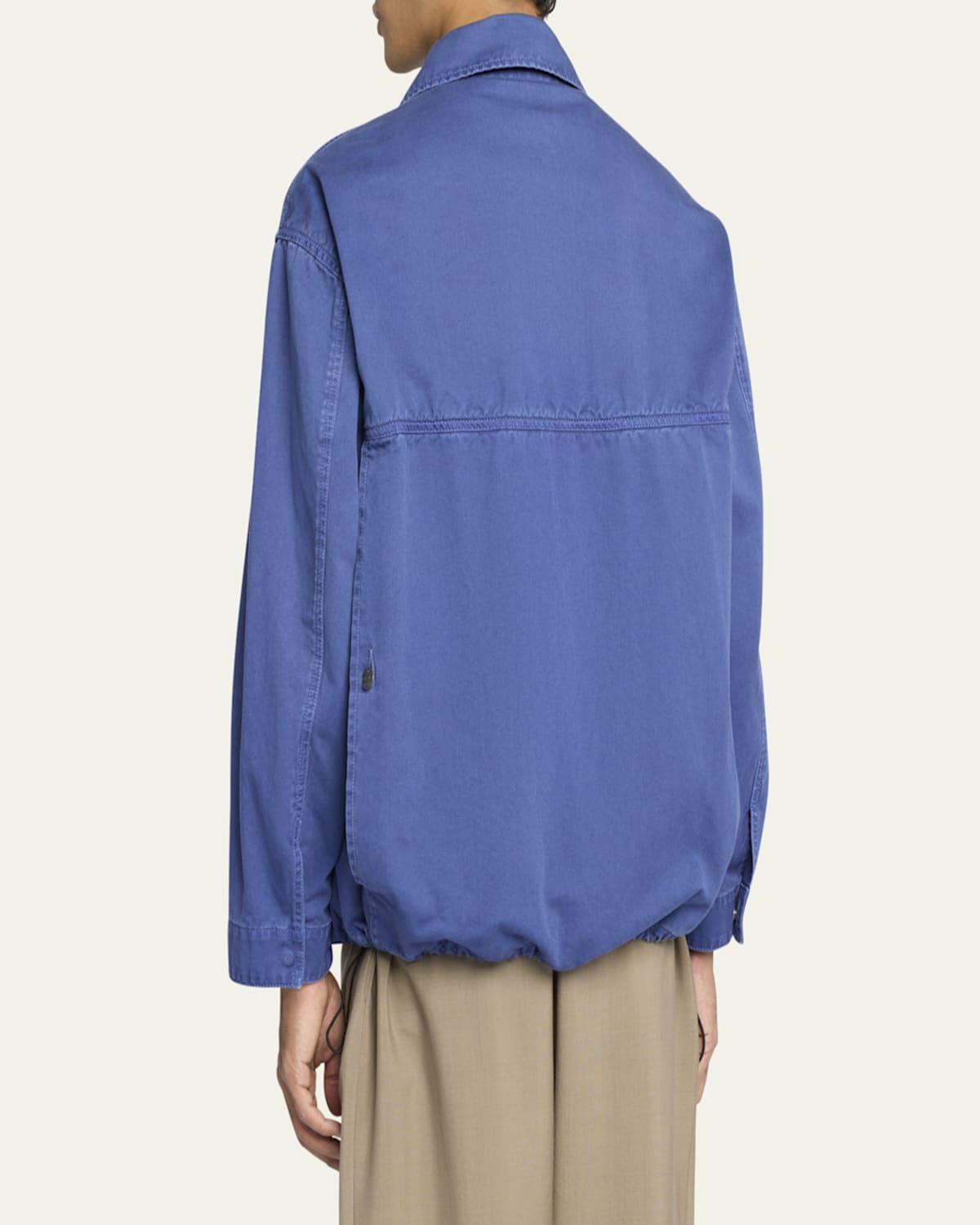 The Row Josha Chore Jacket in Blue for Men | Lyst