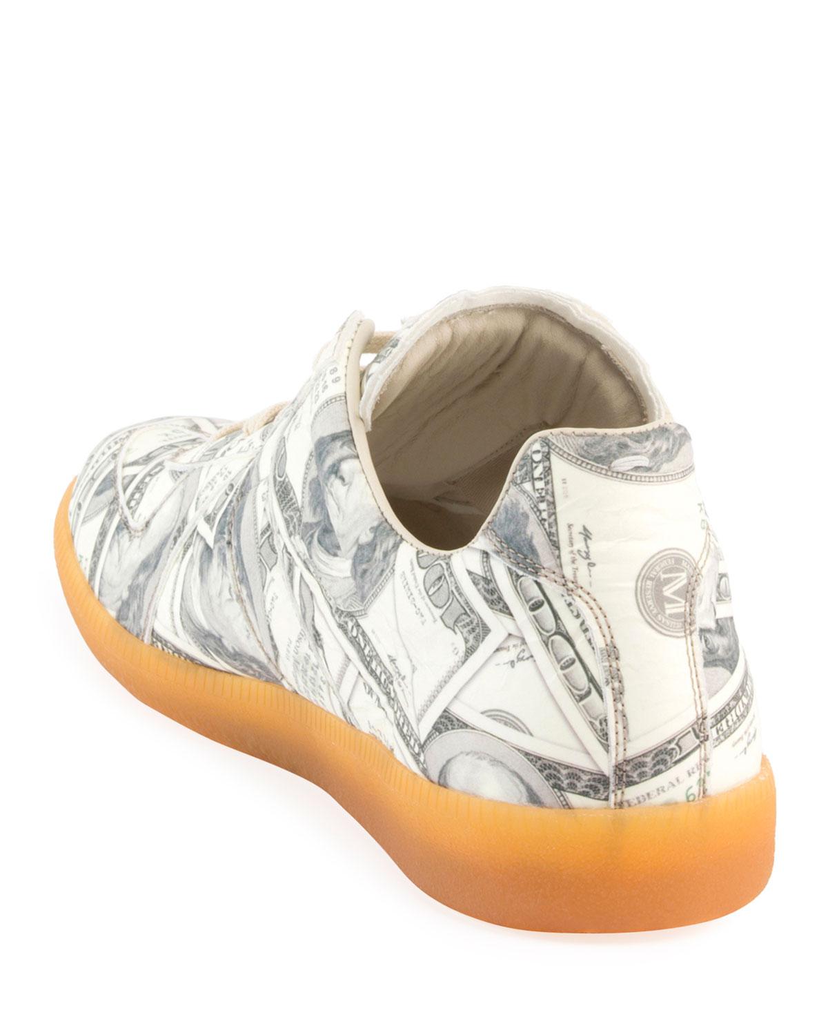 maison margiela money shoes