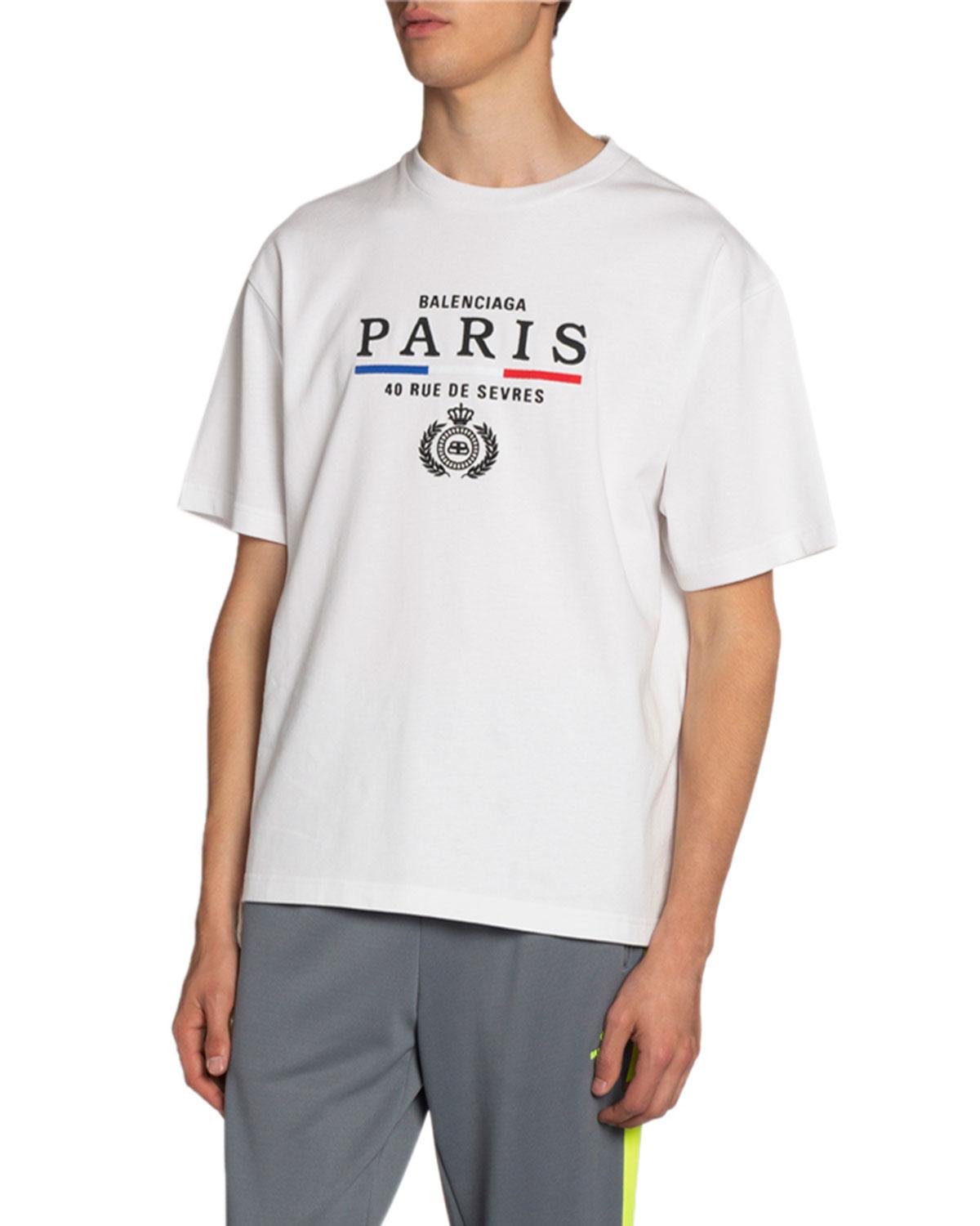 balenciaga flag shirt