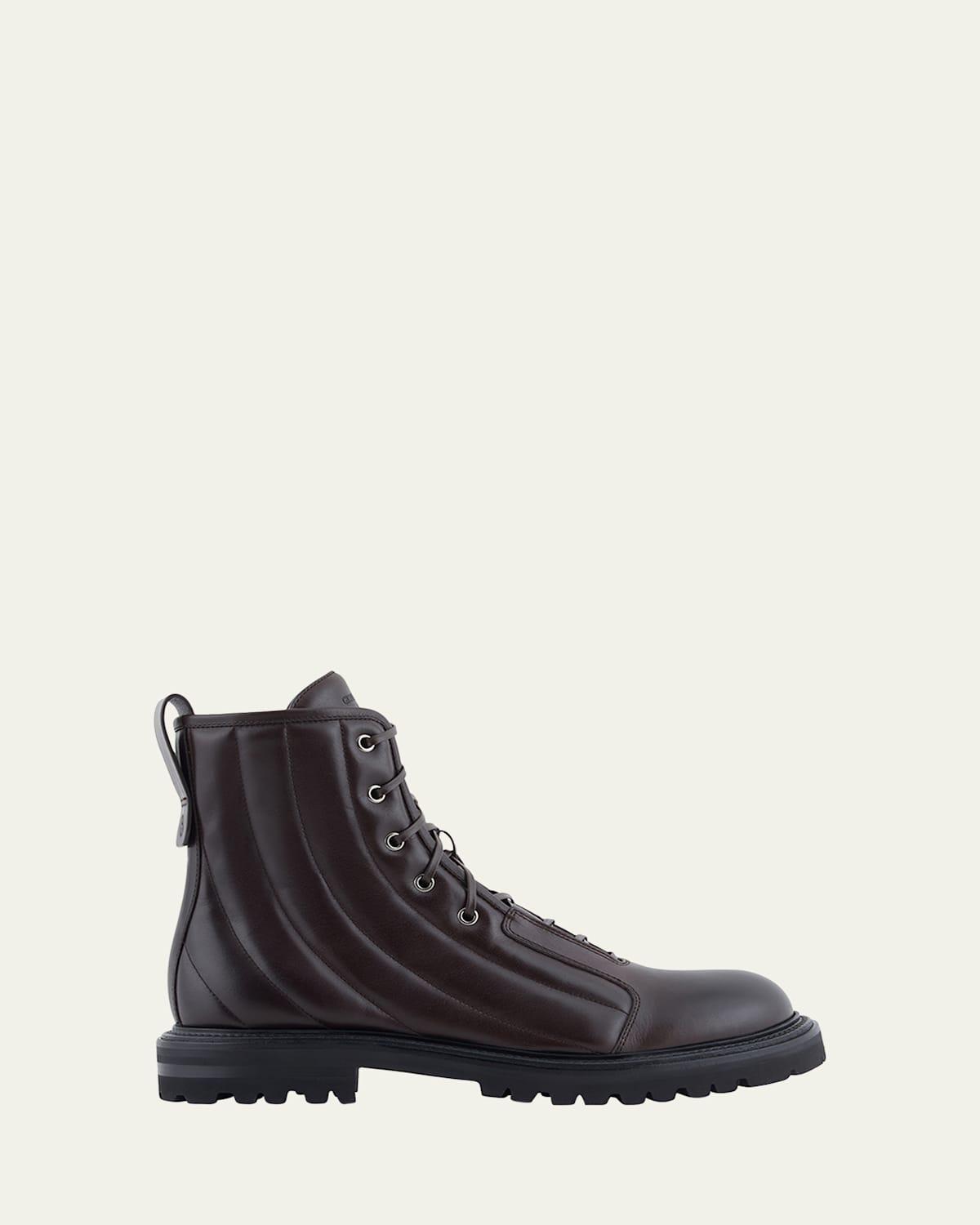 靴 Giorgio armani side zip leather boots 靴 Giorgio armani side zip leather boots Giorgio Armani Zip
