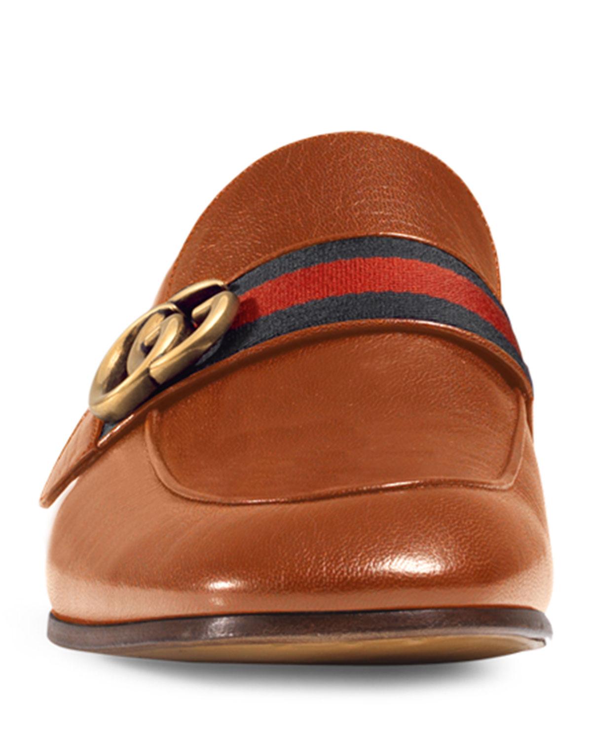 gucci donnie loafer brown