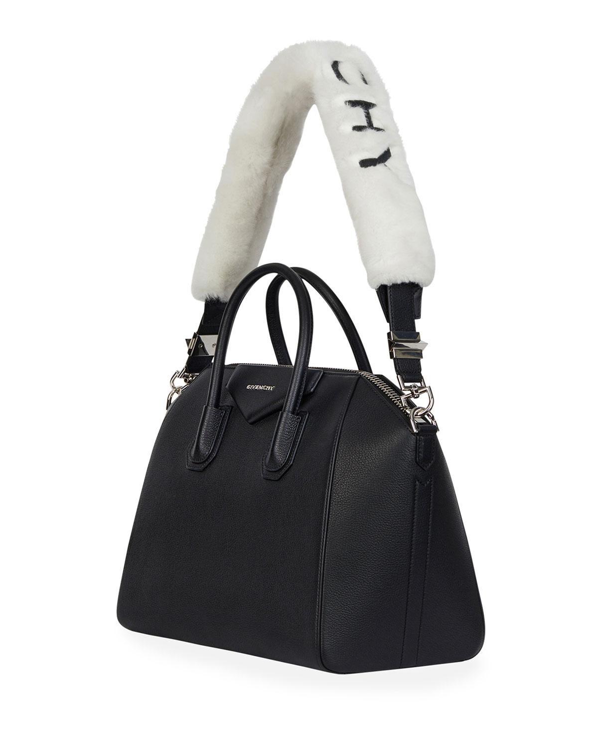 givenchy logo strap bag