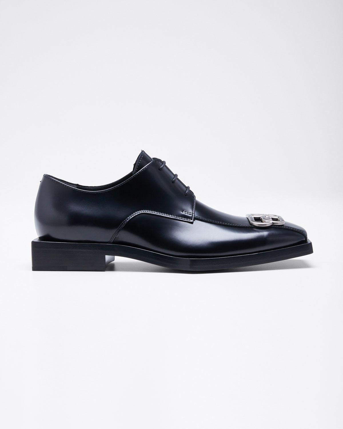Rim Bb Square Leather Derby Shoes 