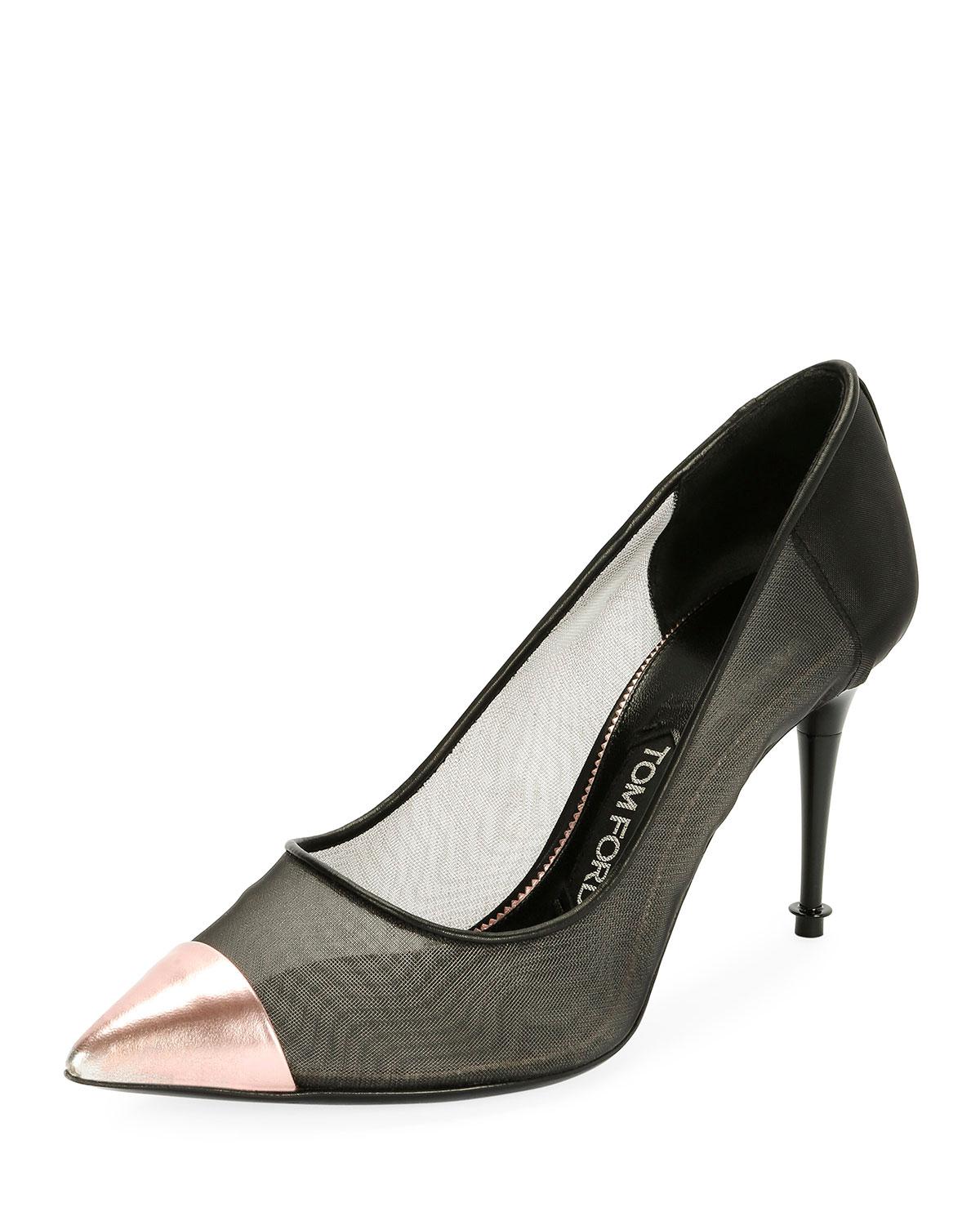 tom ford mesh pumps