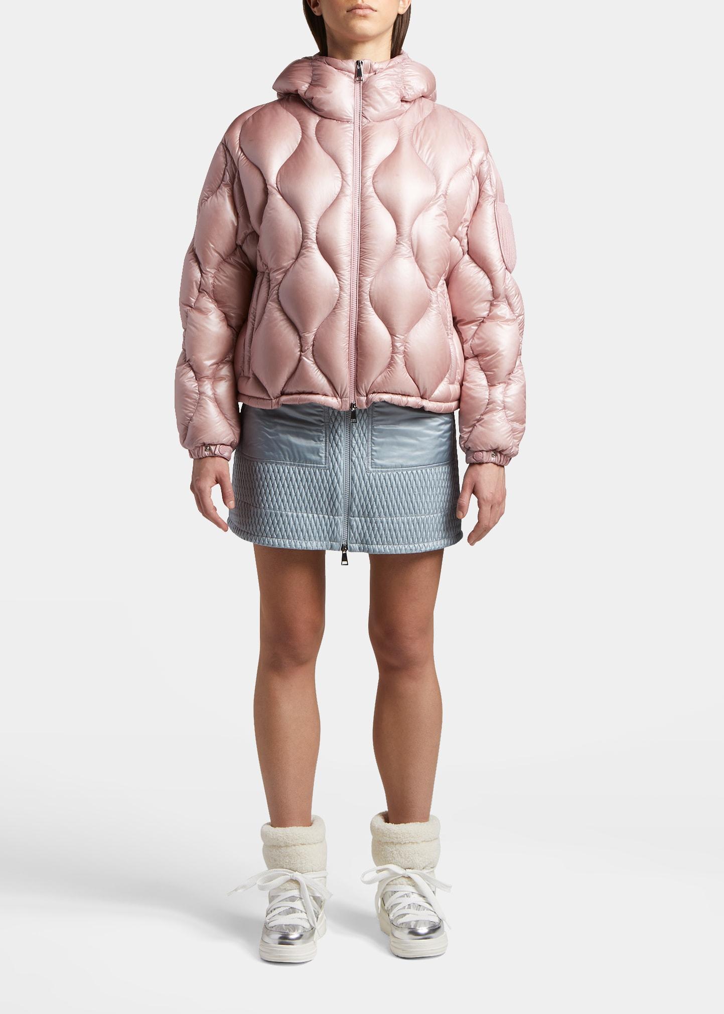Moncler Anthon Knitpocket Puffer Jacket in Pink Lyst