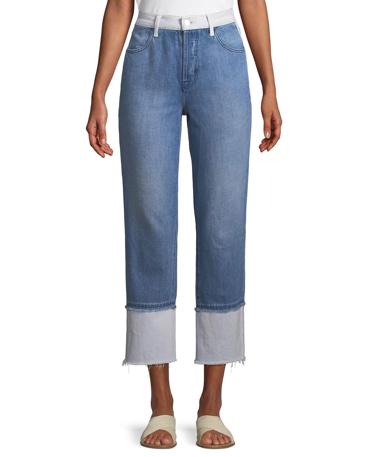 j brand wynne crop straight jeans