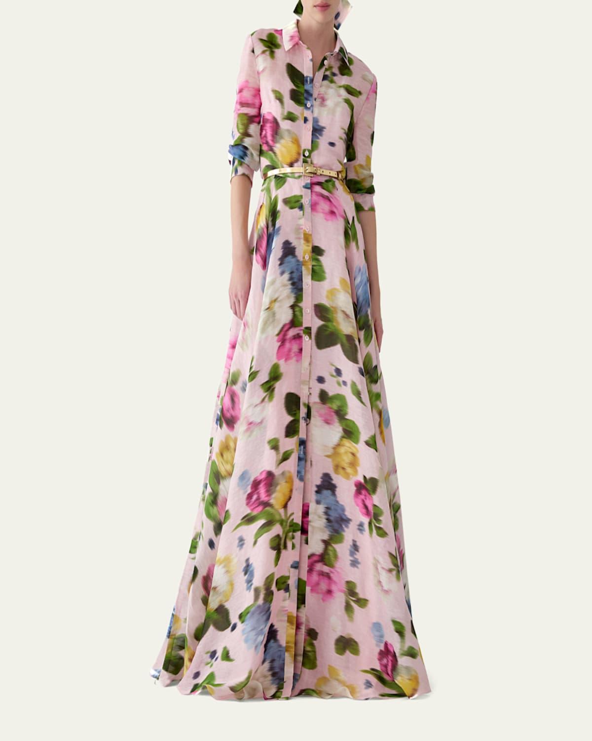 long sleeve holiday dress midi Petal and Pup Women's Cammie Long Sleeve Midi Dress