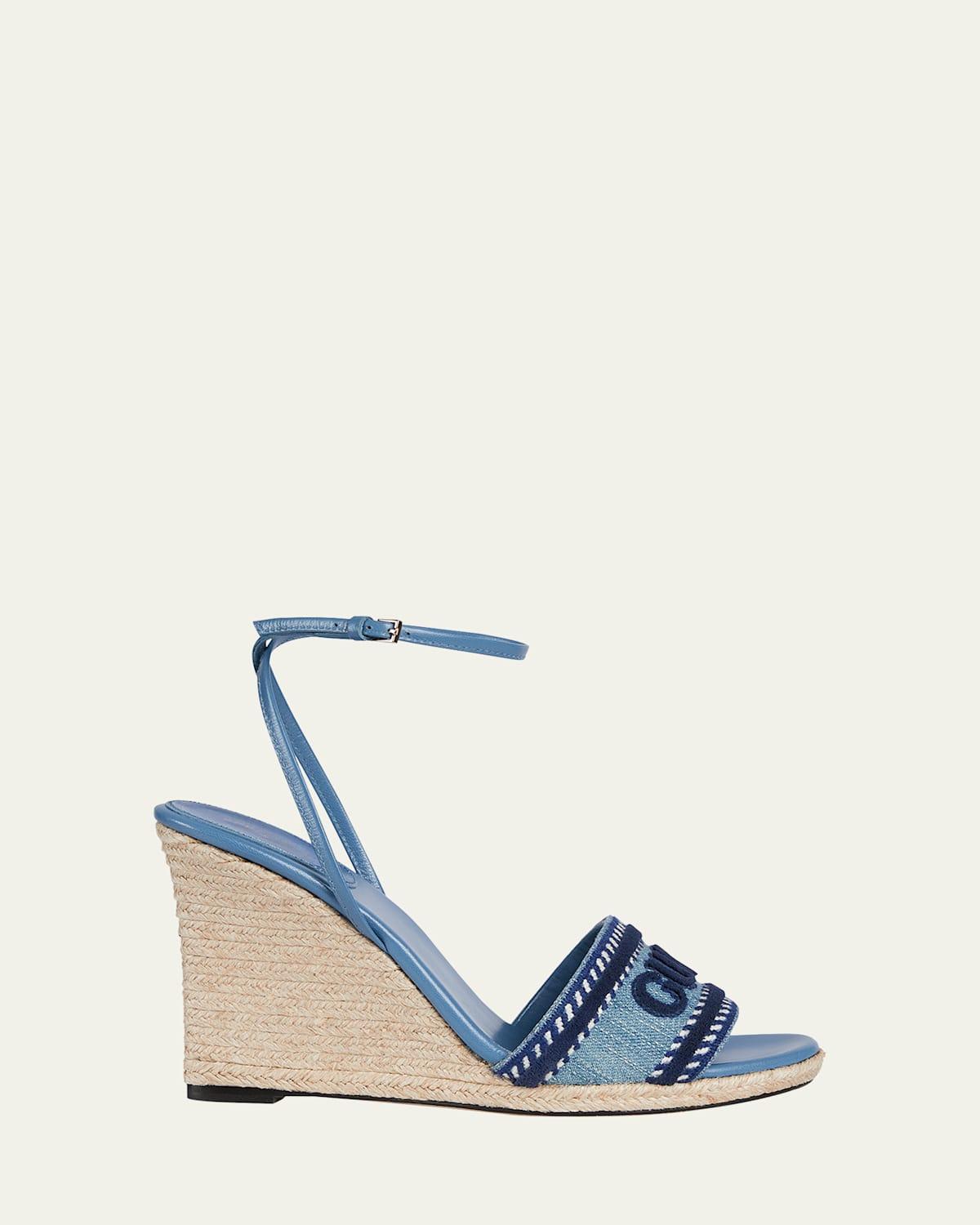 Gucci interlocking G
Espadrilles in blue denim size 8 made in Spain Gucci  main image 3