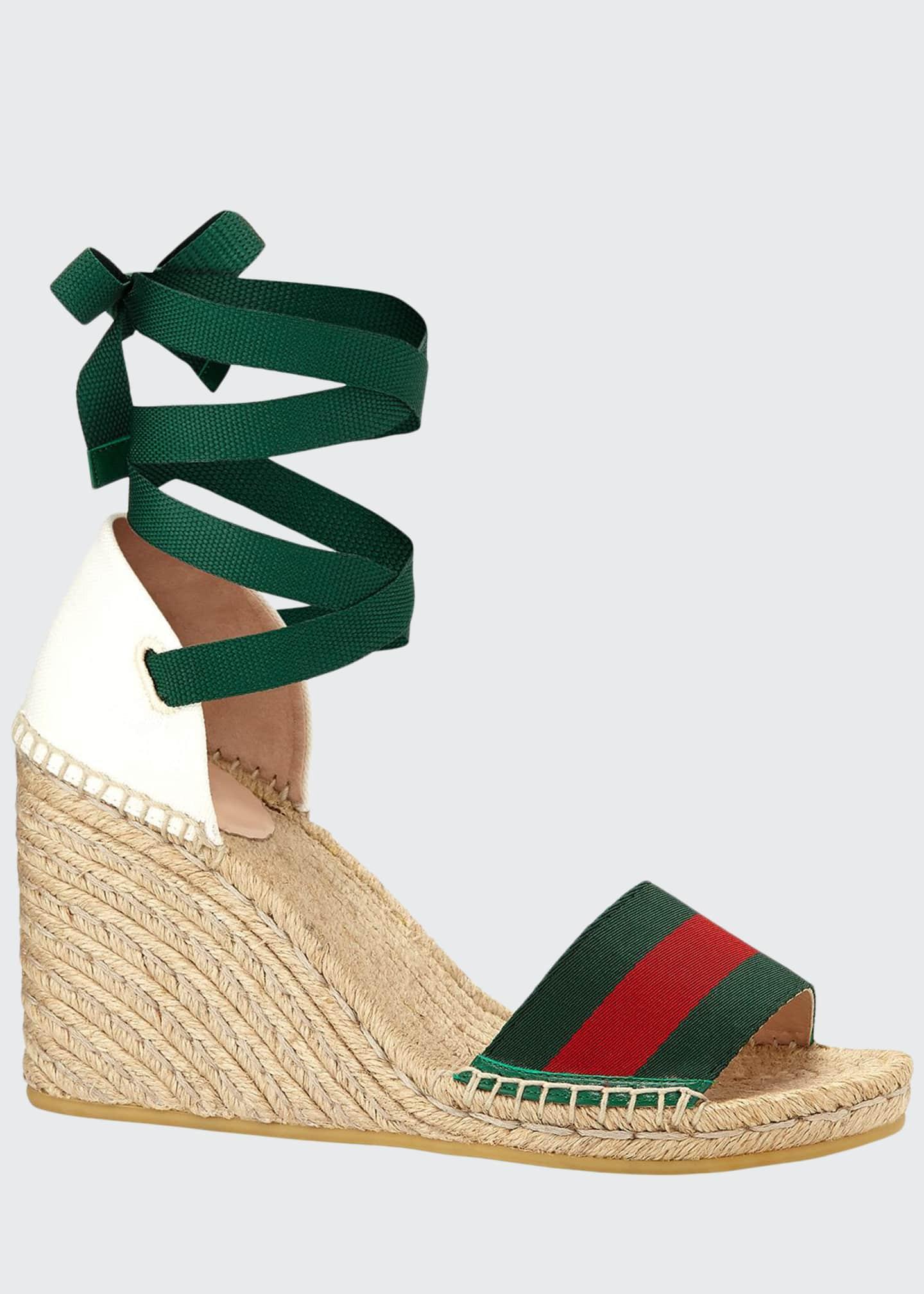 wedges espadrilles ankle wrap