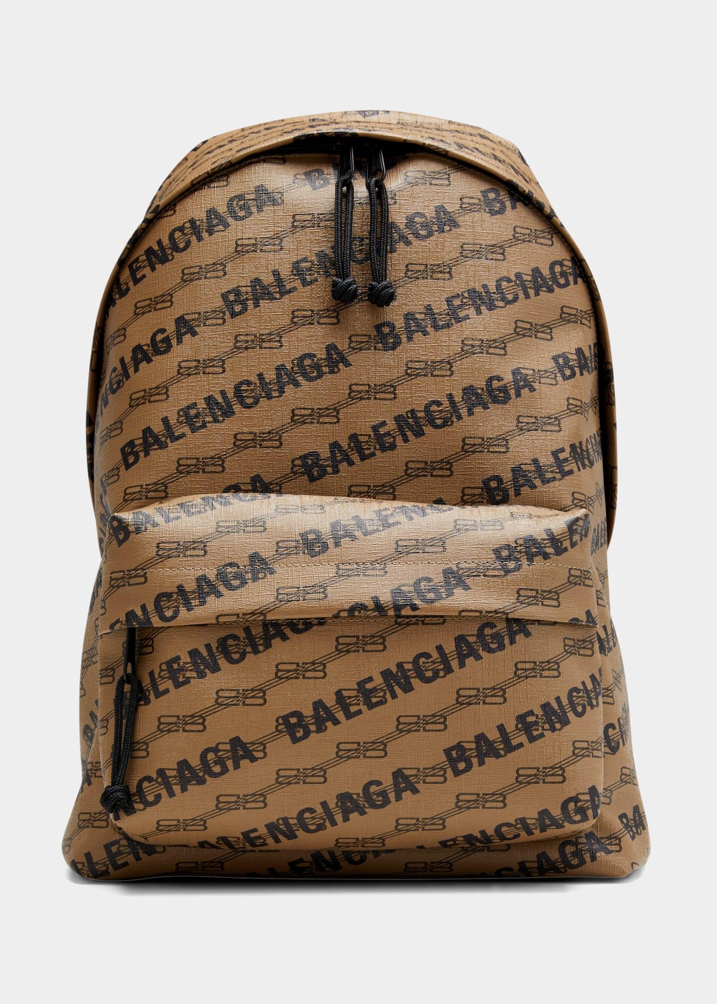 bb monogram canvas backpack