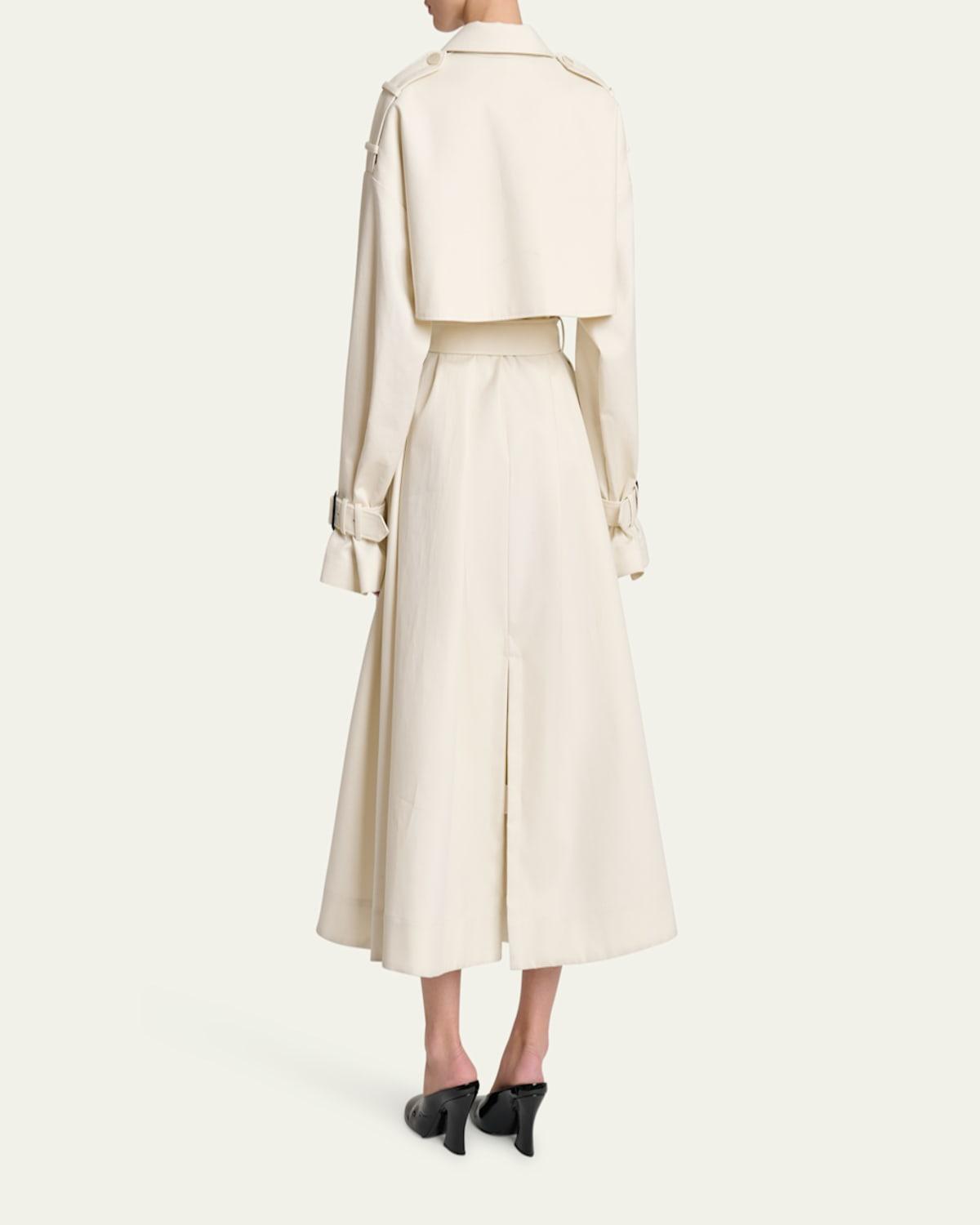 アウターその他 GIVENCHY Woman Trench coat Cream BW00P815MB 297 Givenchy Trench coats for Women | Online Sale up to 60% off