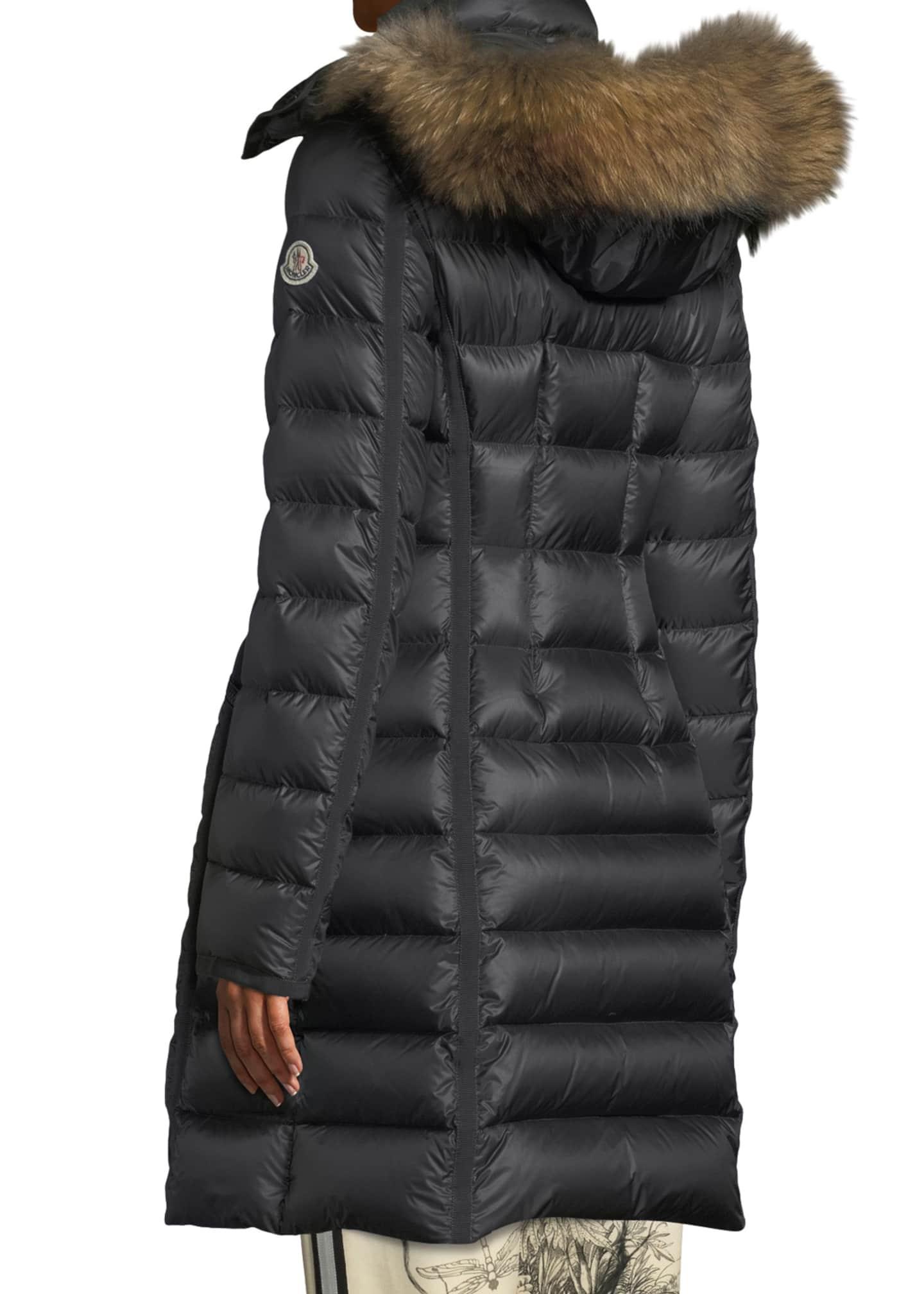 Moncler Hermifur Fitted Puffer Coat W 