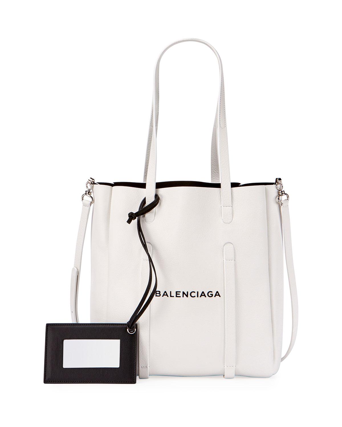 balenciaga white tote bag