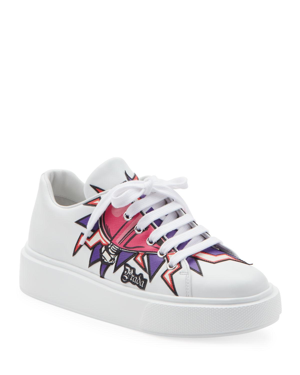 heart platform sneakers