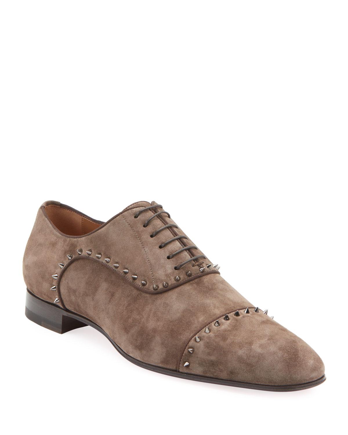 christian louboutin mens suede