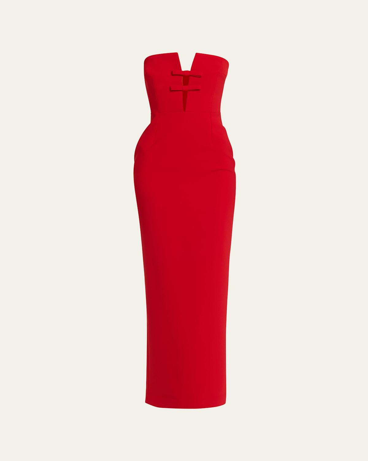 new arrivals red dress HOLLY IN PEDRO RED