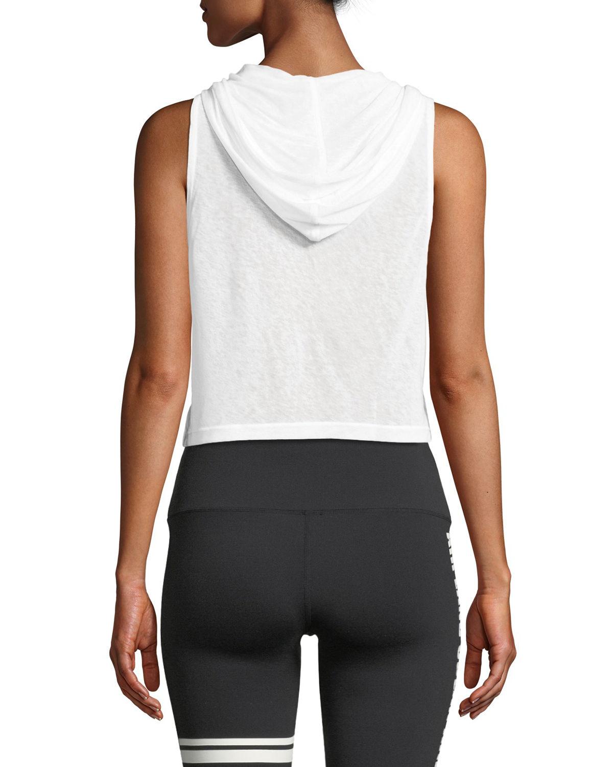 alo arrow tank hoodie