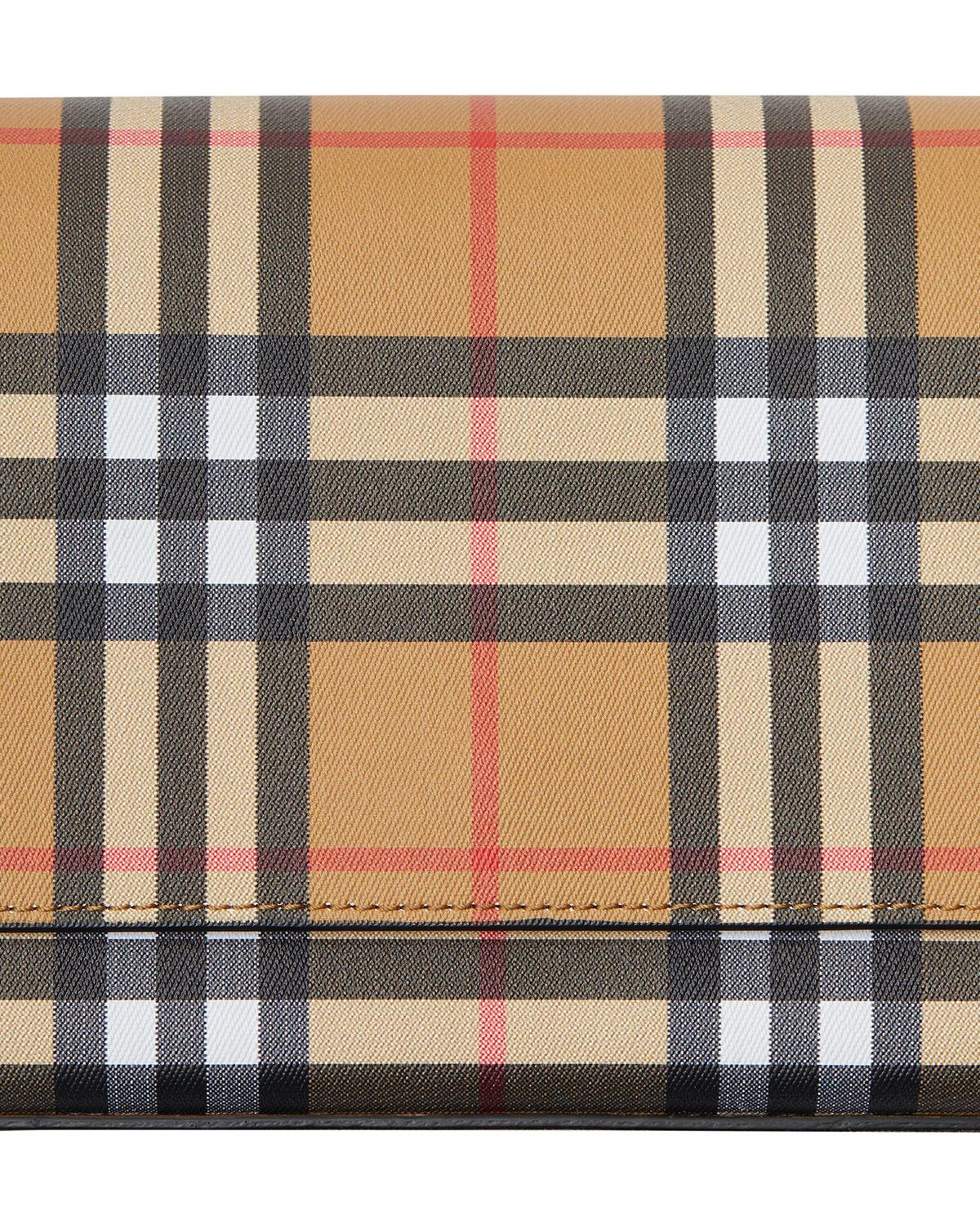 hampshire vintage check crossbody bag