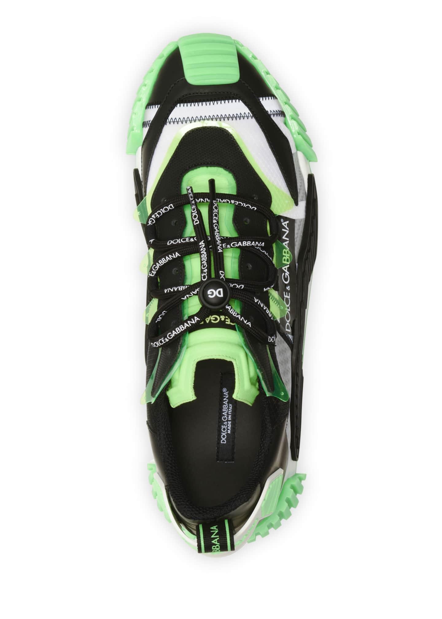 dolce and gabbana lime green shoes