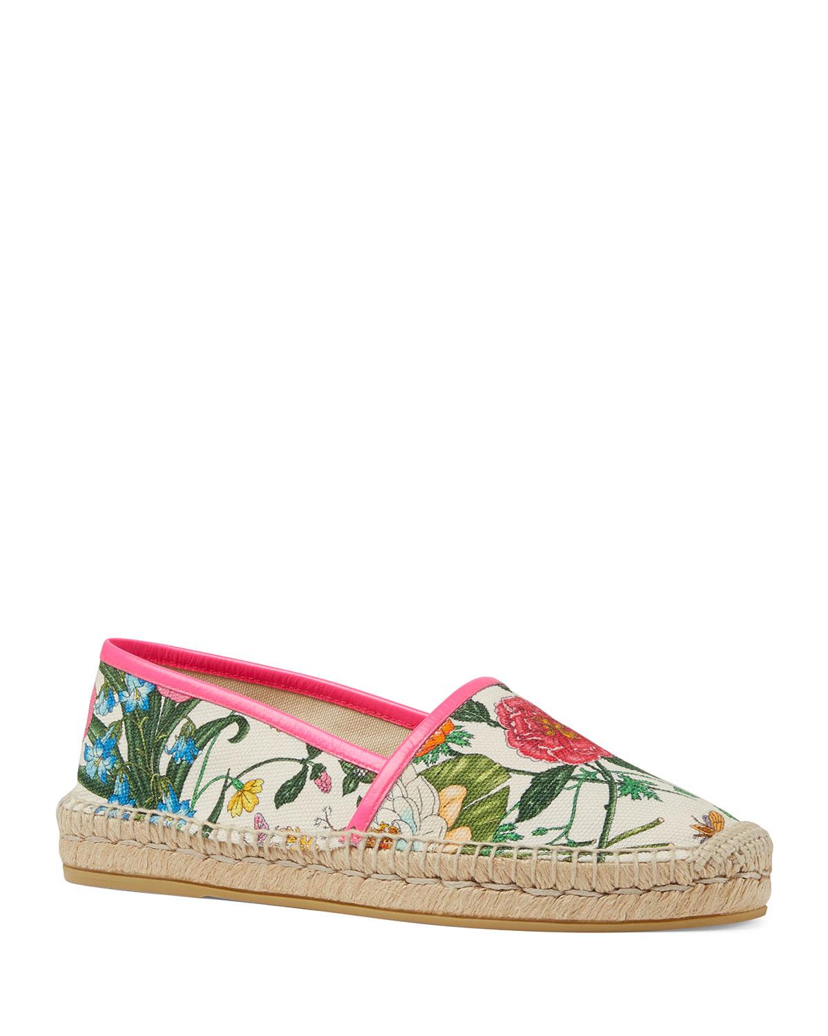 gucci flora espadrilles